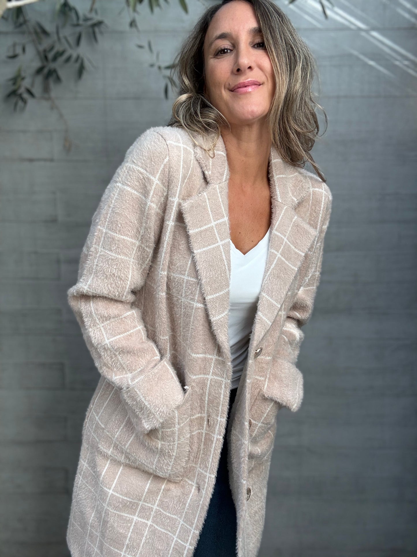Abrigo Badajoz beige