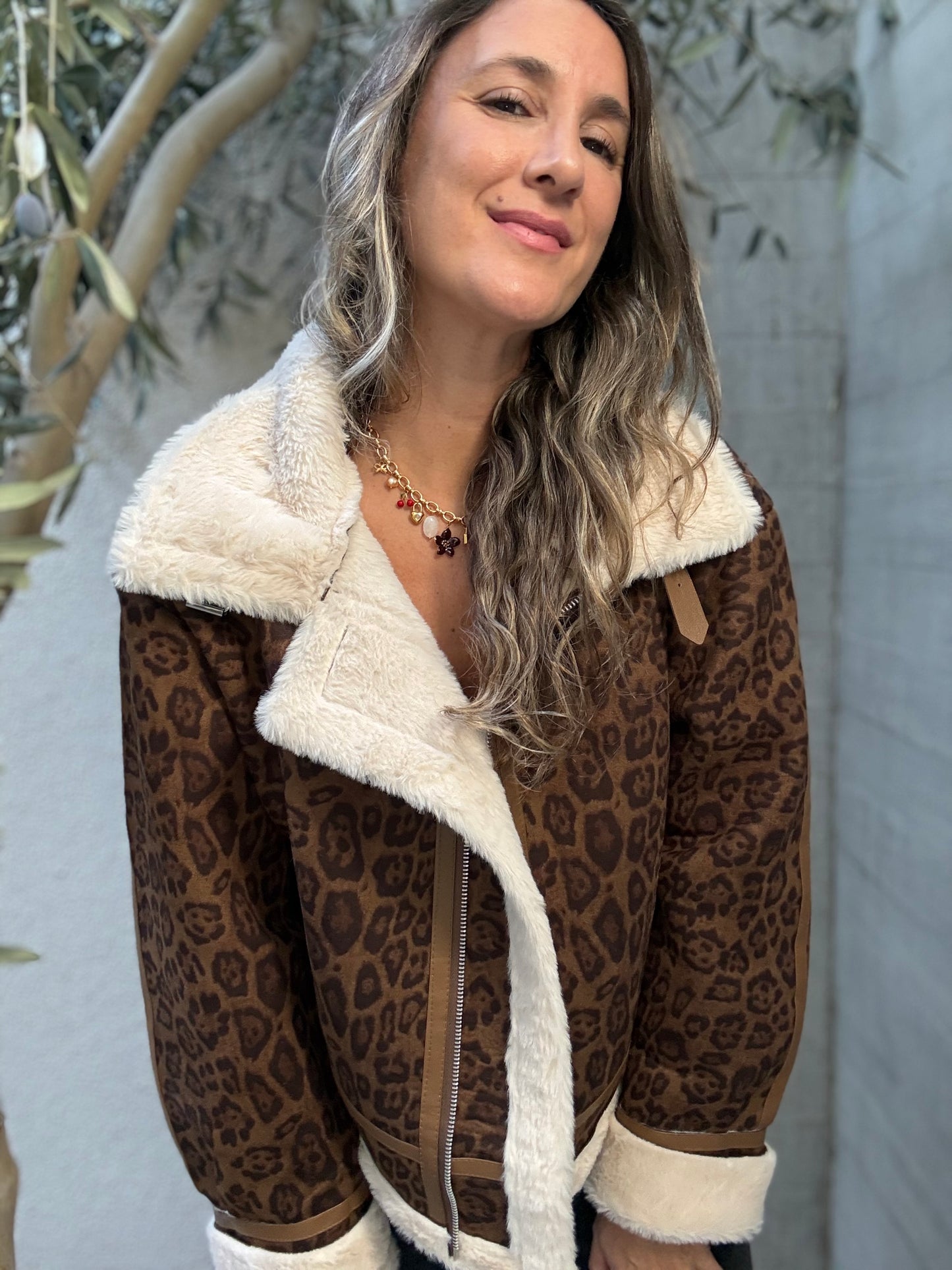 Chaqueta chiporro camel