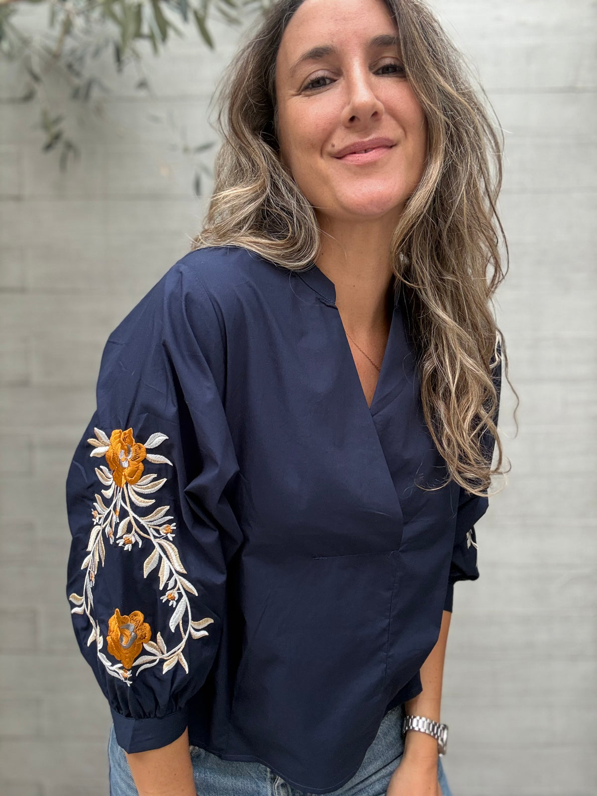 Blusa Frida azul