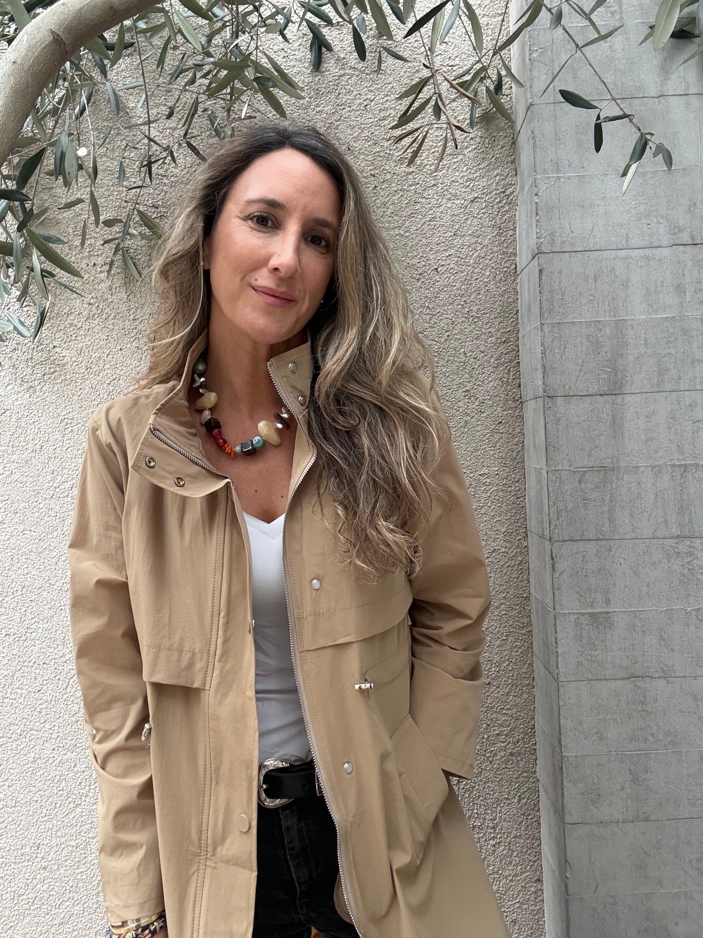 Trench Segovia beige