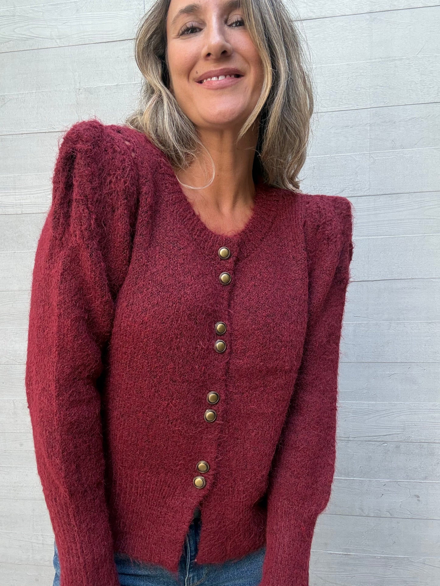 Sweater Girona burdeo