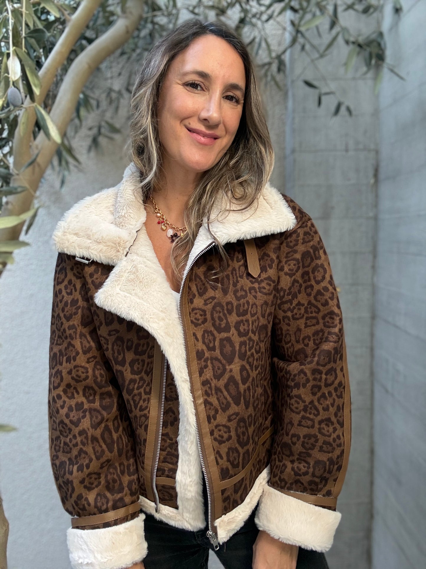 Chaqueta chiporro camel