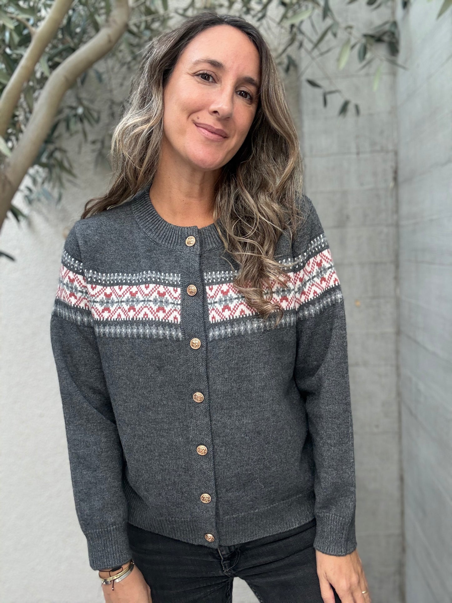 Sweater andaluza gris