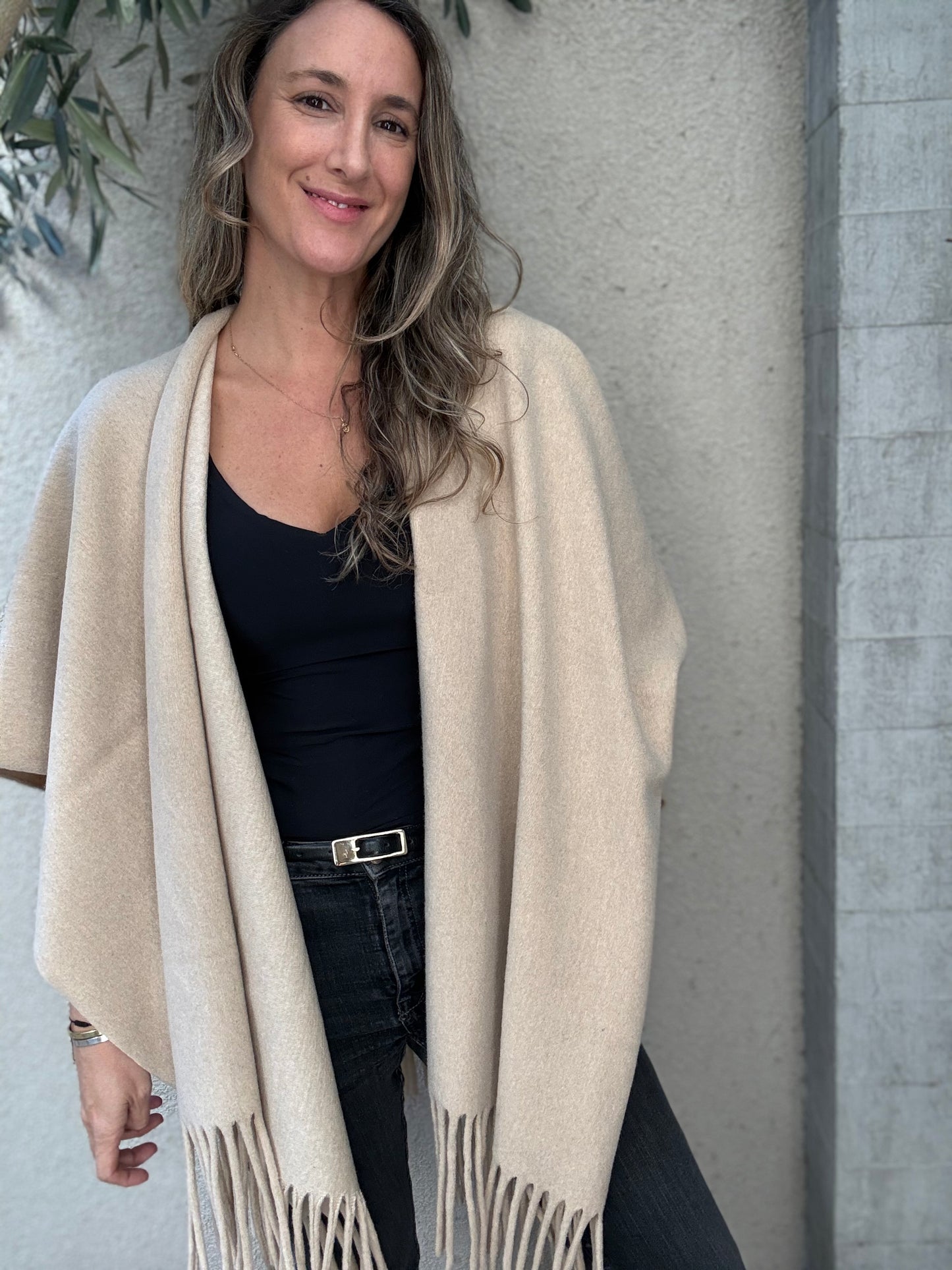 Ruana beige