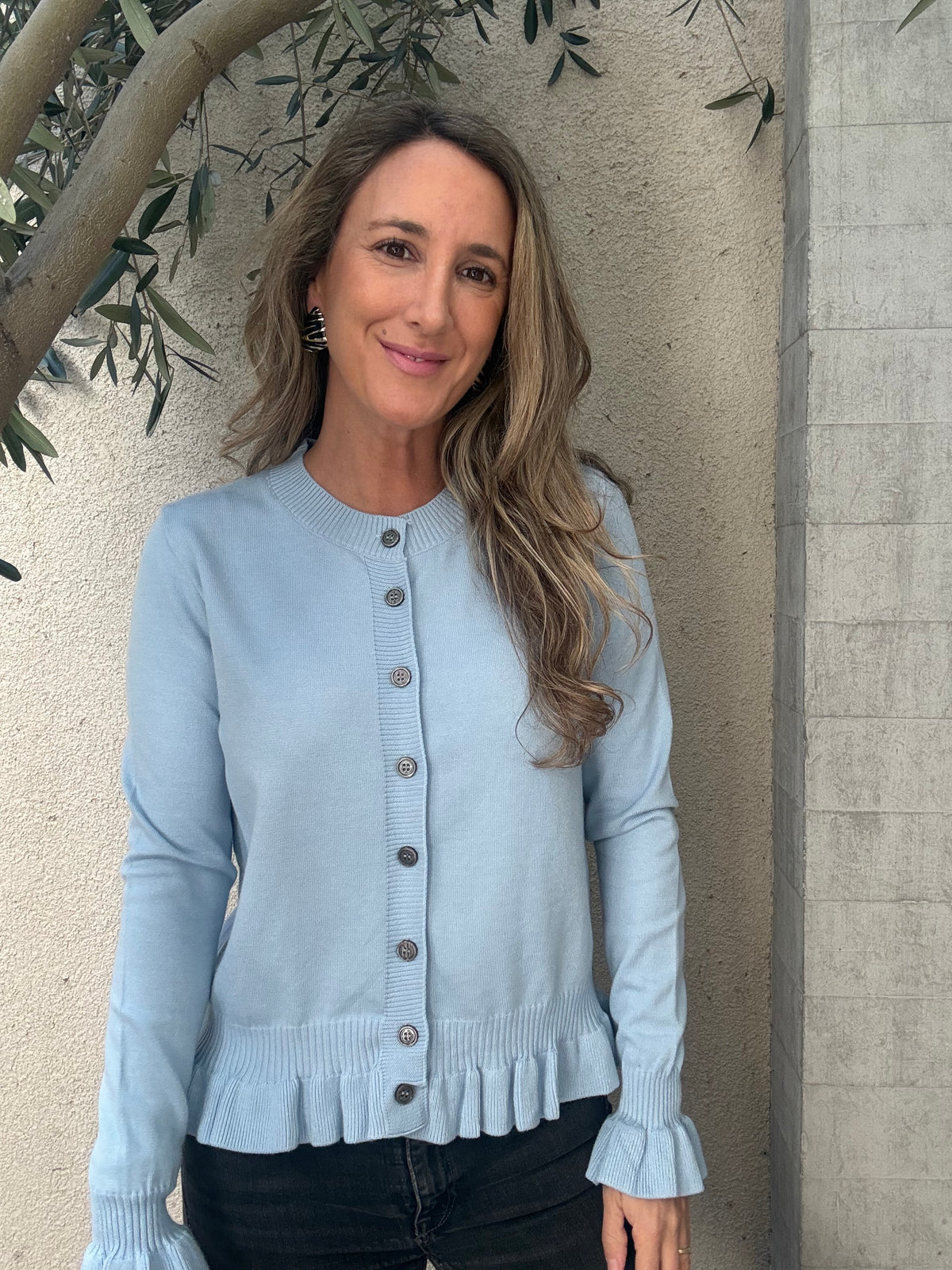 Chaleco Málaga Celeste
