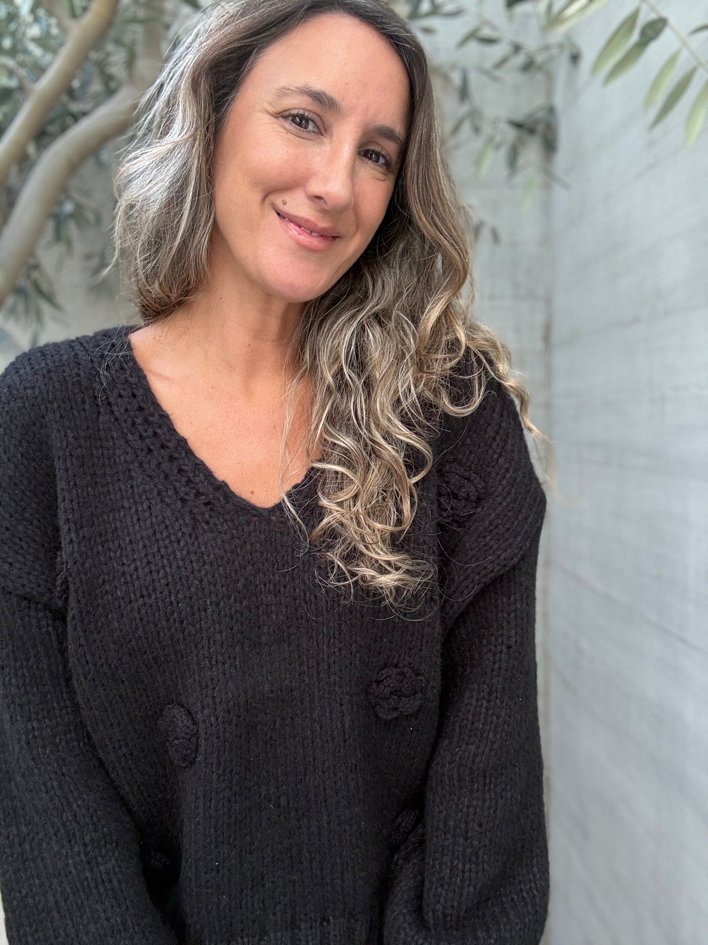 Sweater Compostela negro