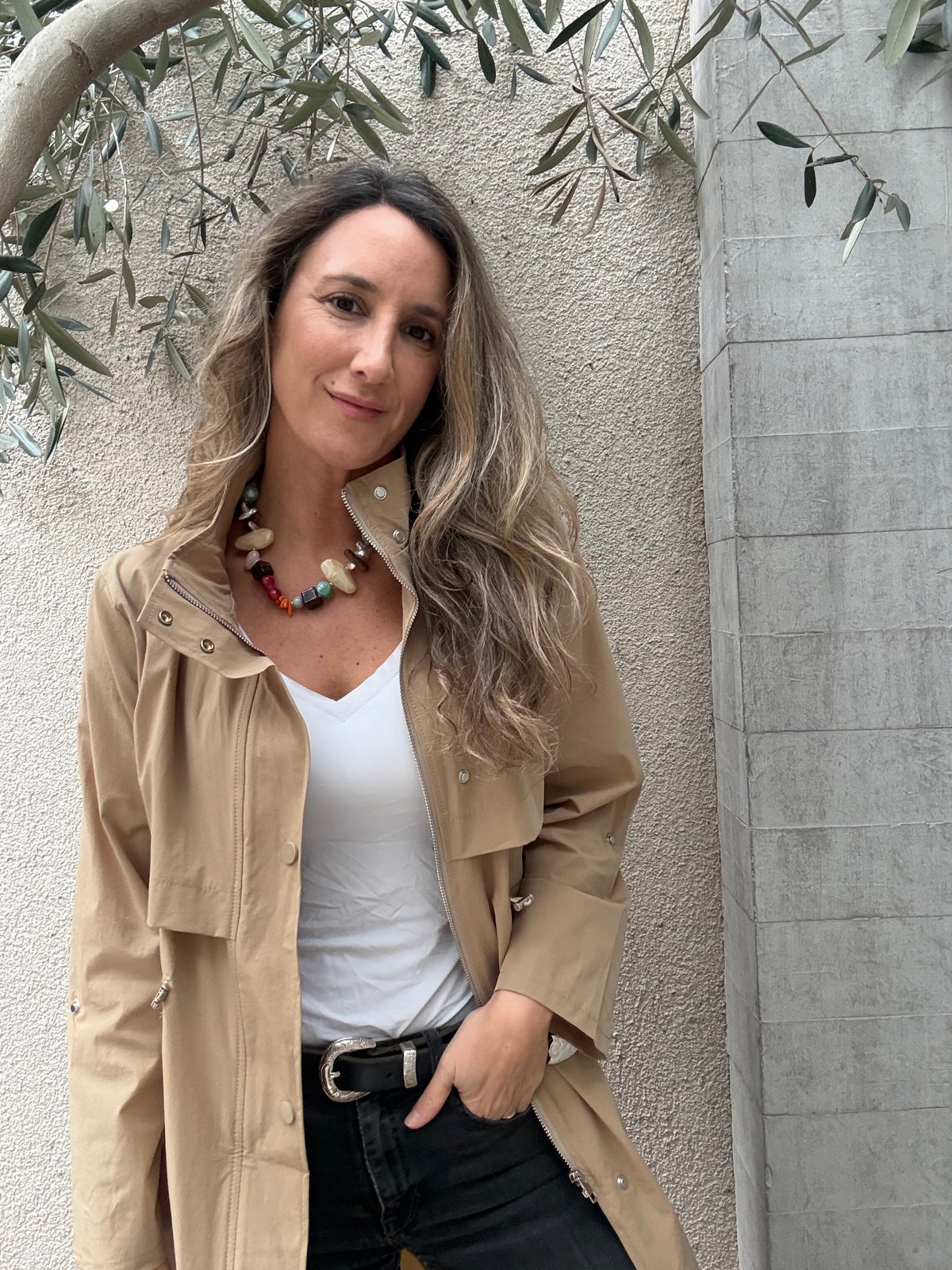Trench Segovia beige