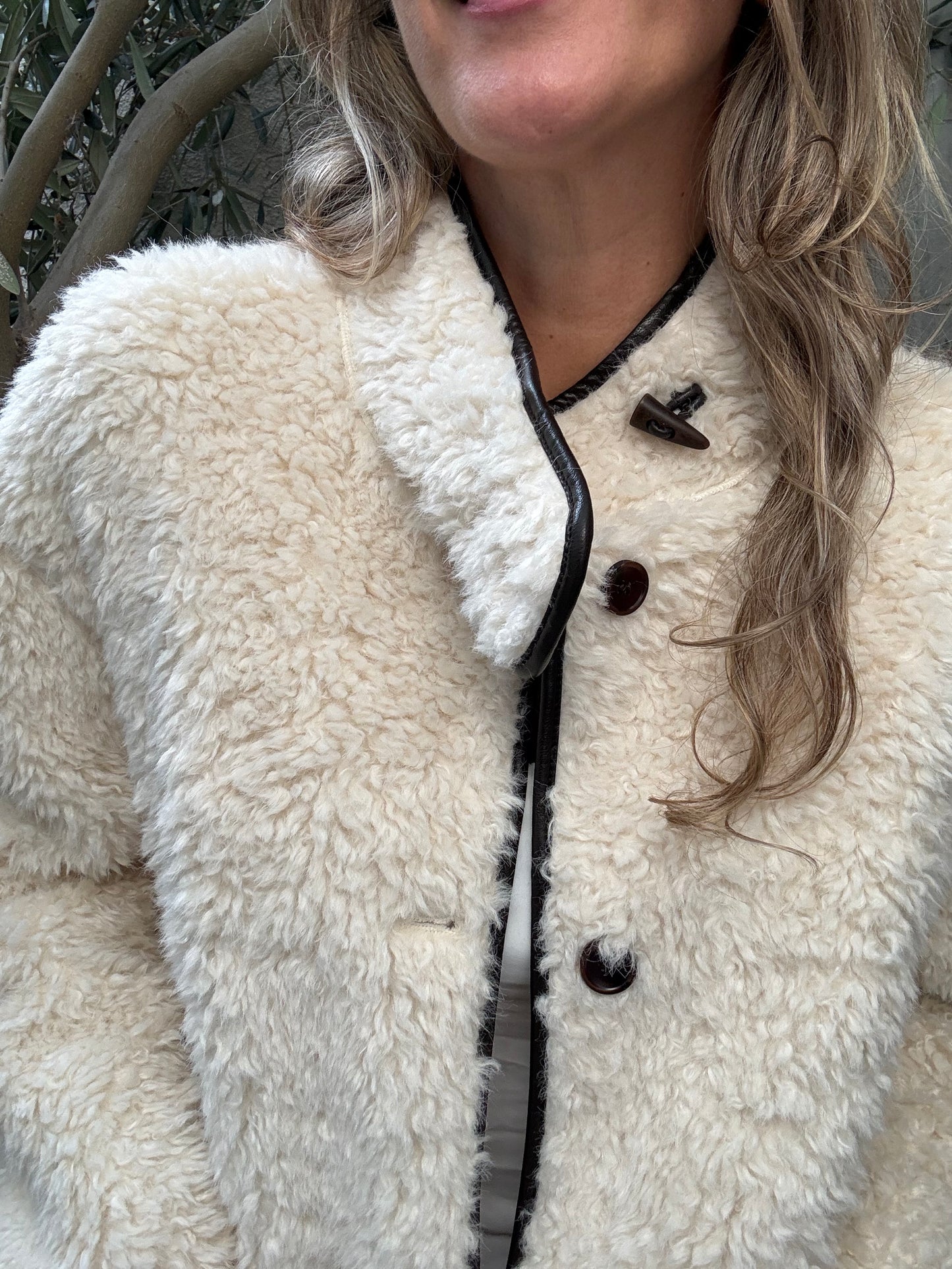 Chaqueta Borrero Beige