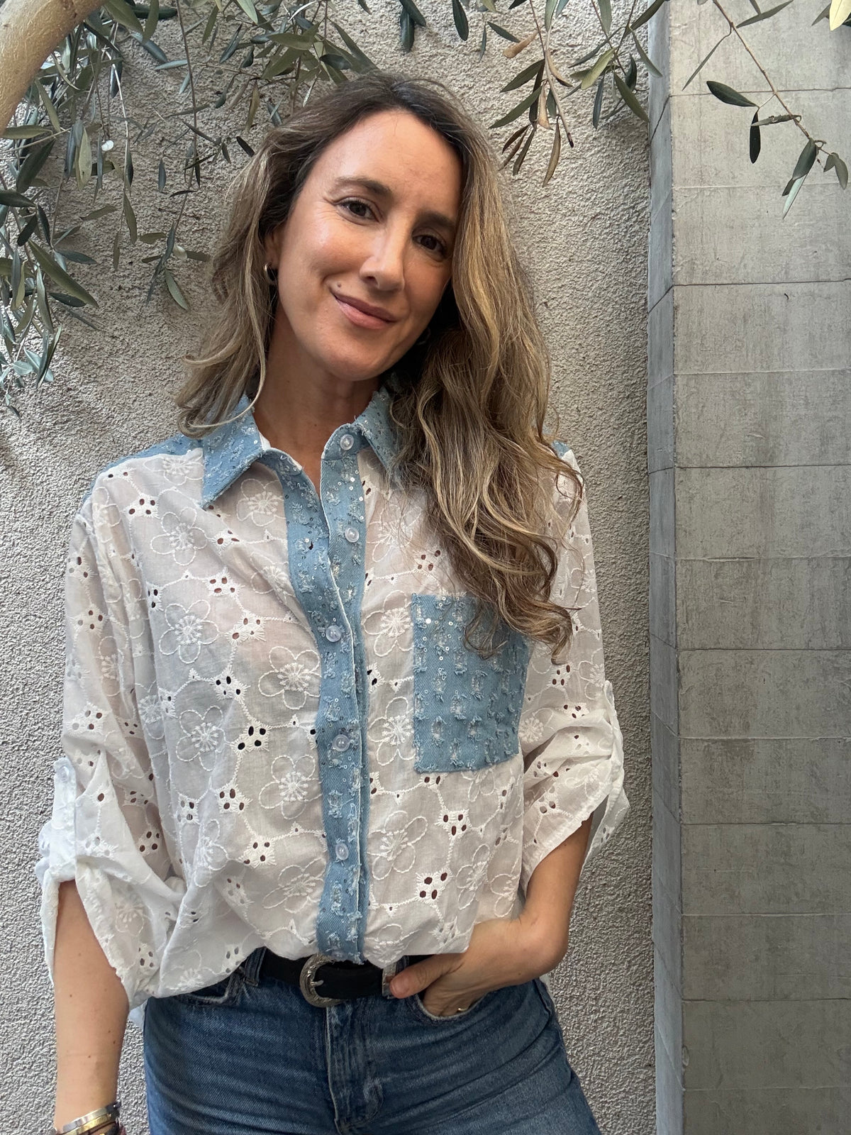 Blusa Marbella Celeste