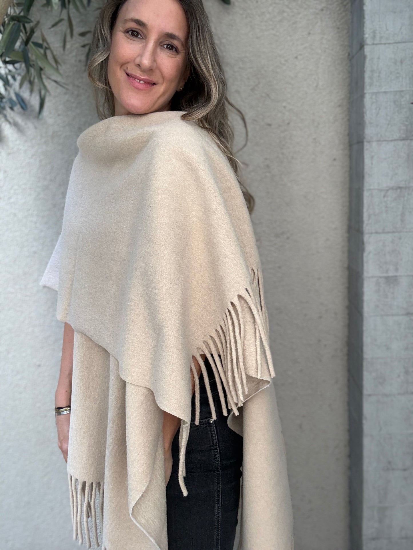 Ruana beige