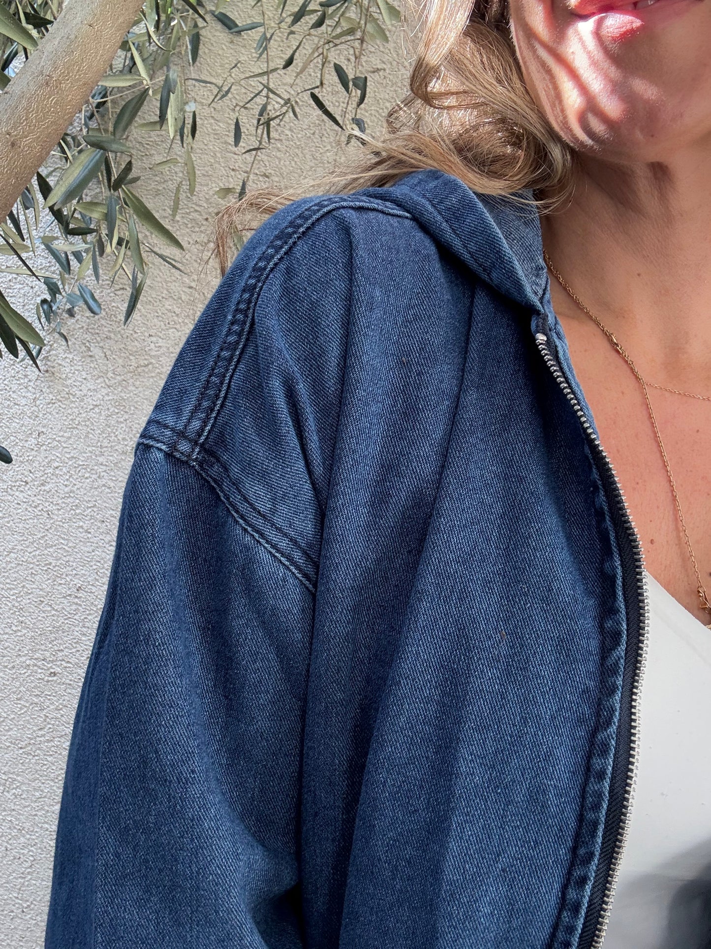 Chaqueta jeans azul