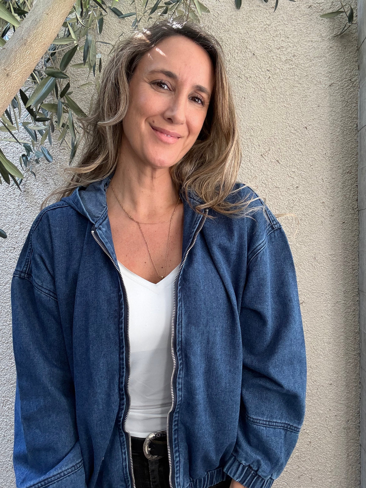 Chaqueta jeans azul