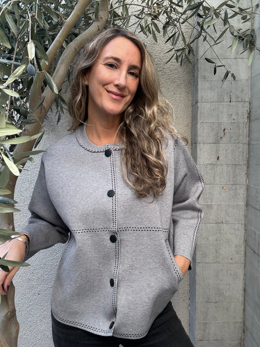 Chaqueta burgos gris