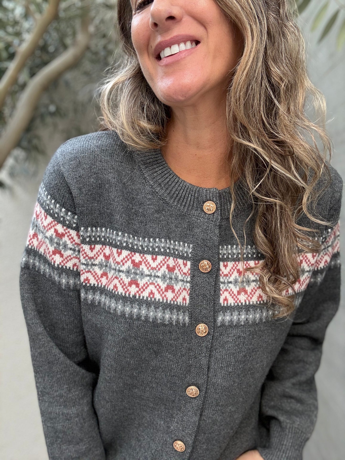 Sweater andaluza gris