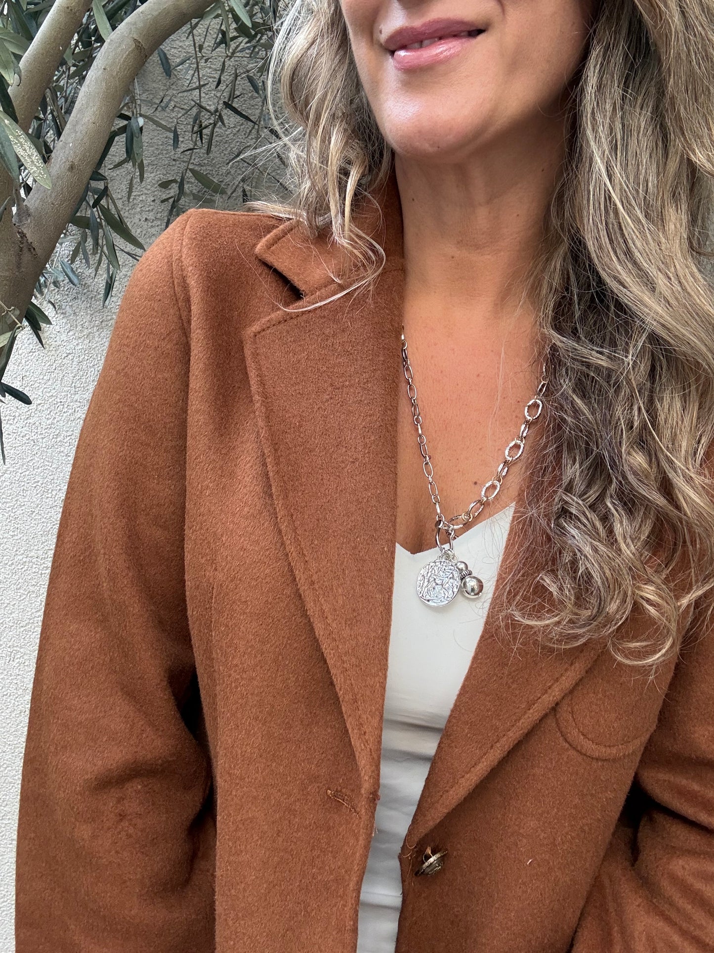 Blazer paño Toffe