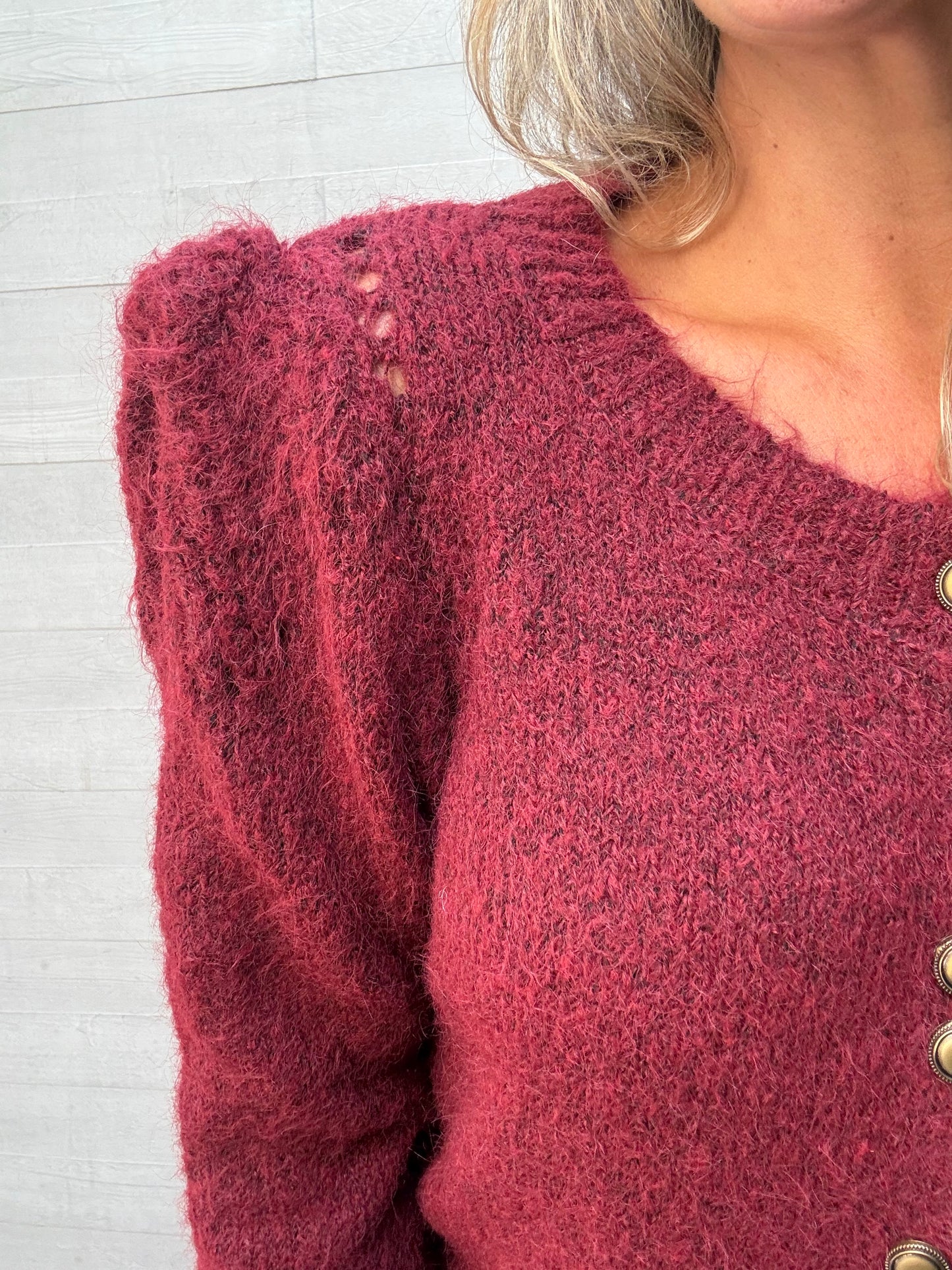 Sweater Girona burdeo