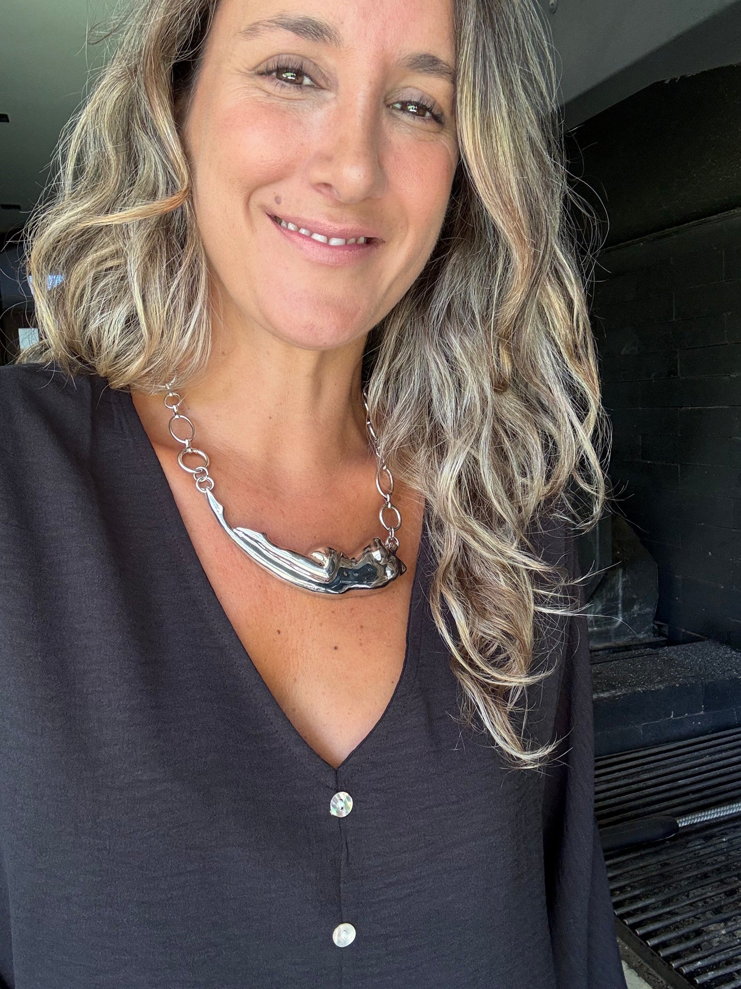 Blusa Lugo negra