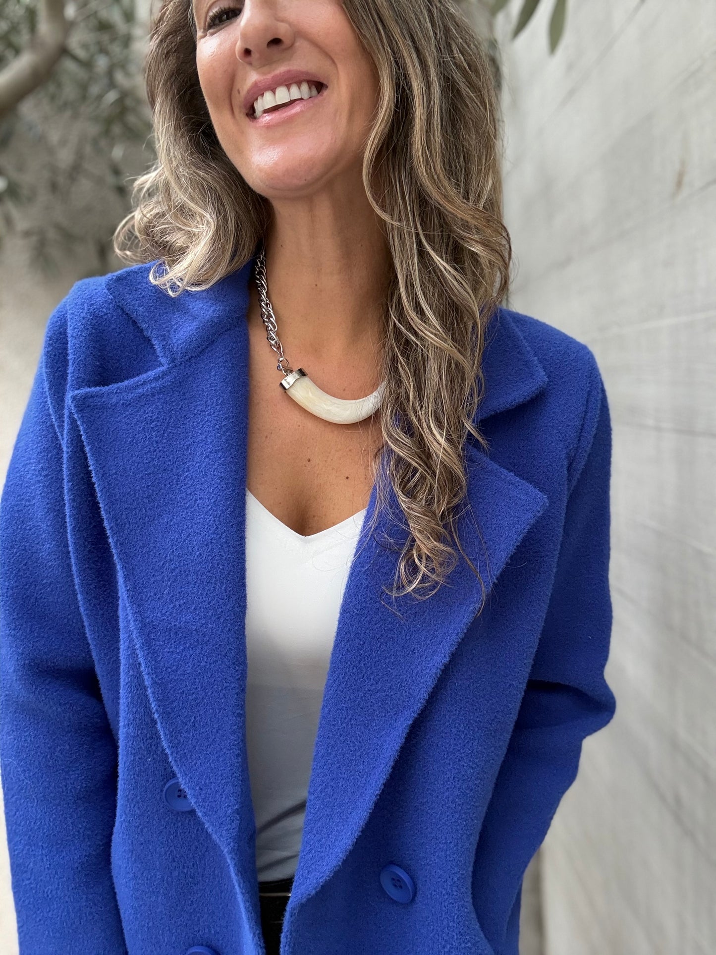 Abrigo Marbella azul