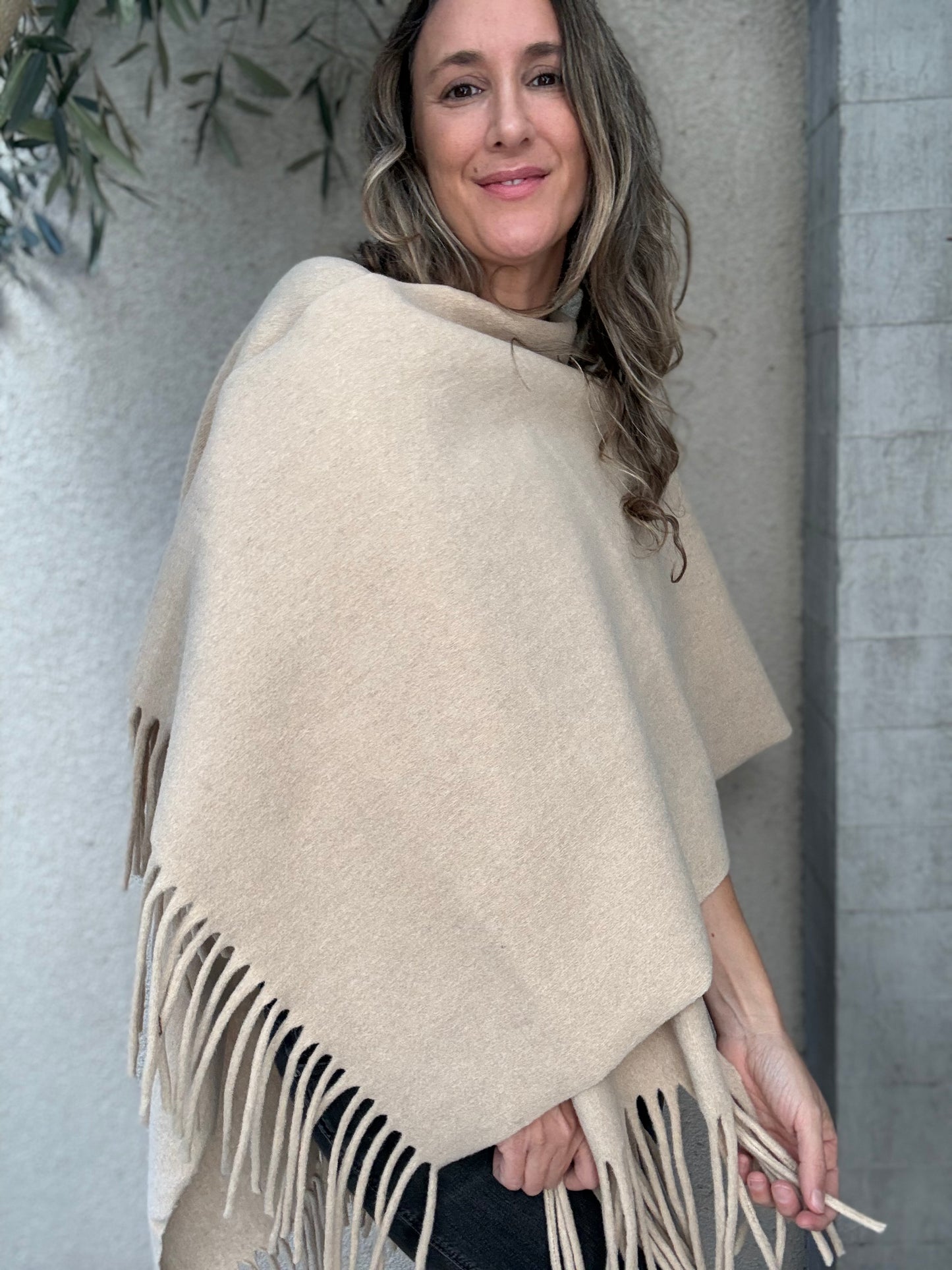 Ruana beige