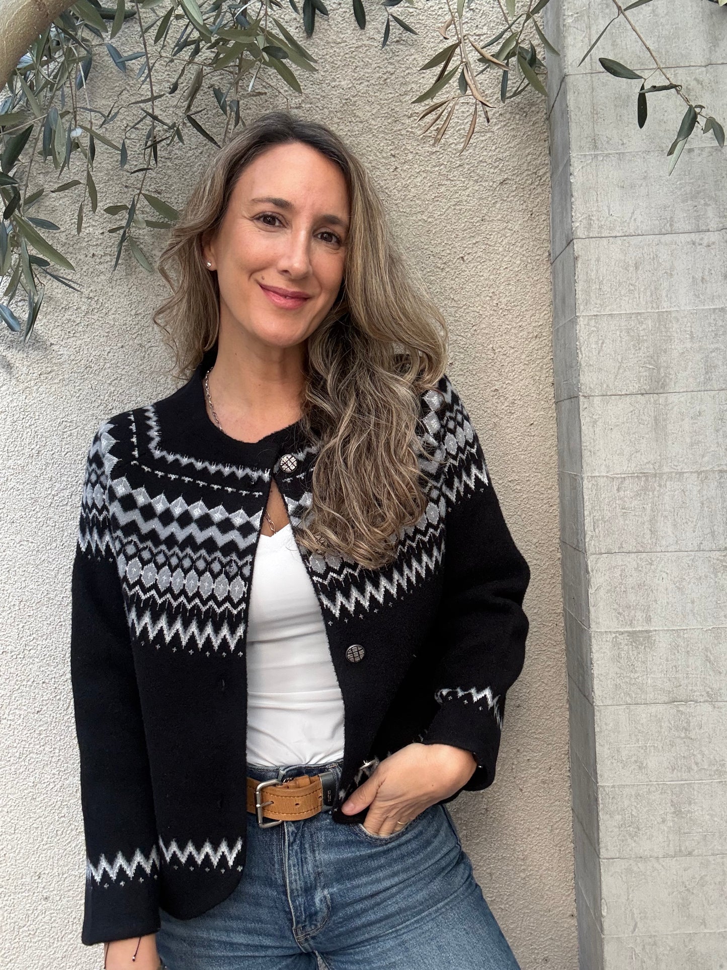 Chaquetita Burgos Negra