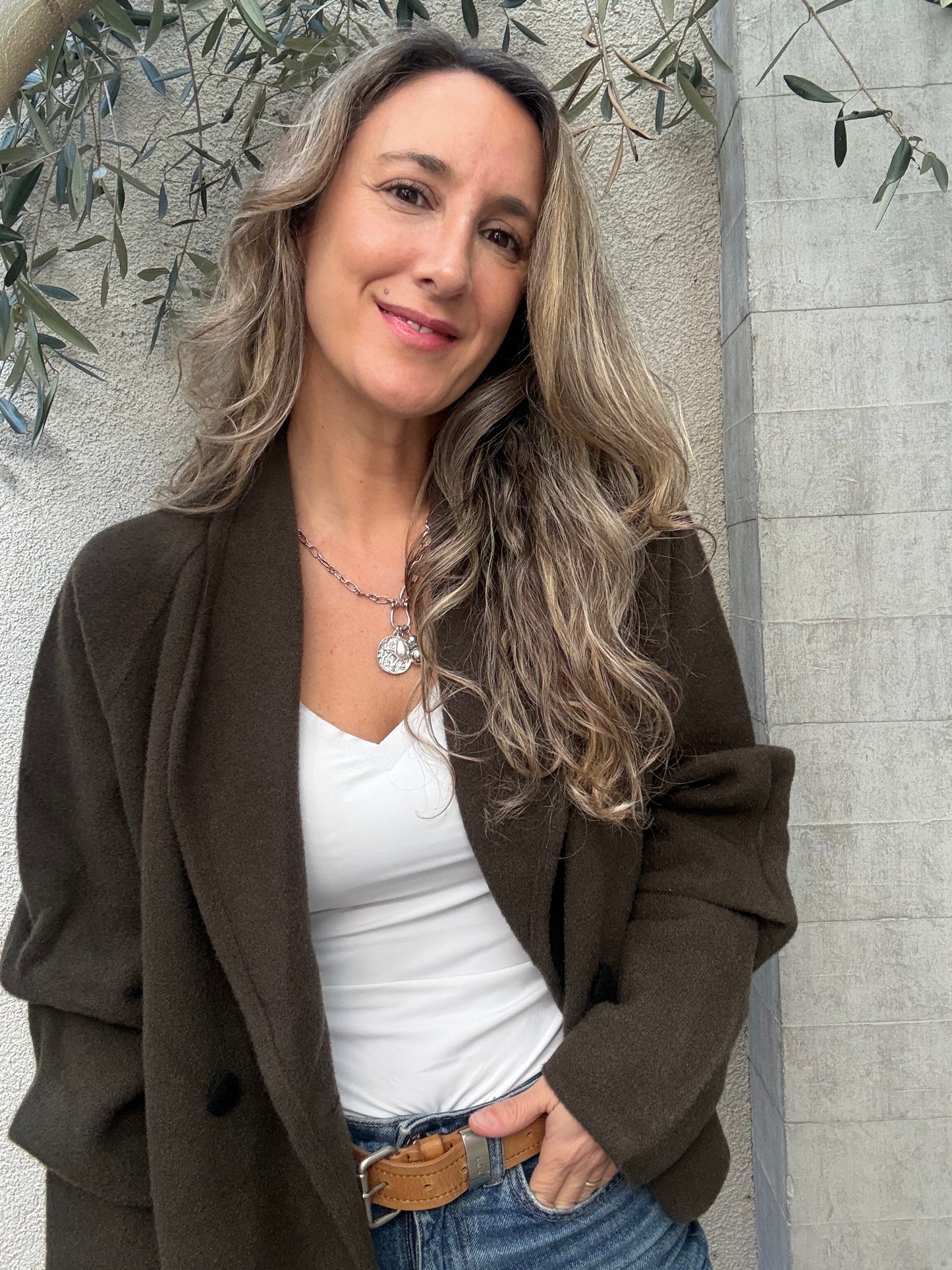 Chaqueta Murcia verdosa oscura