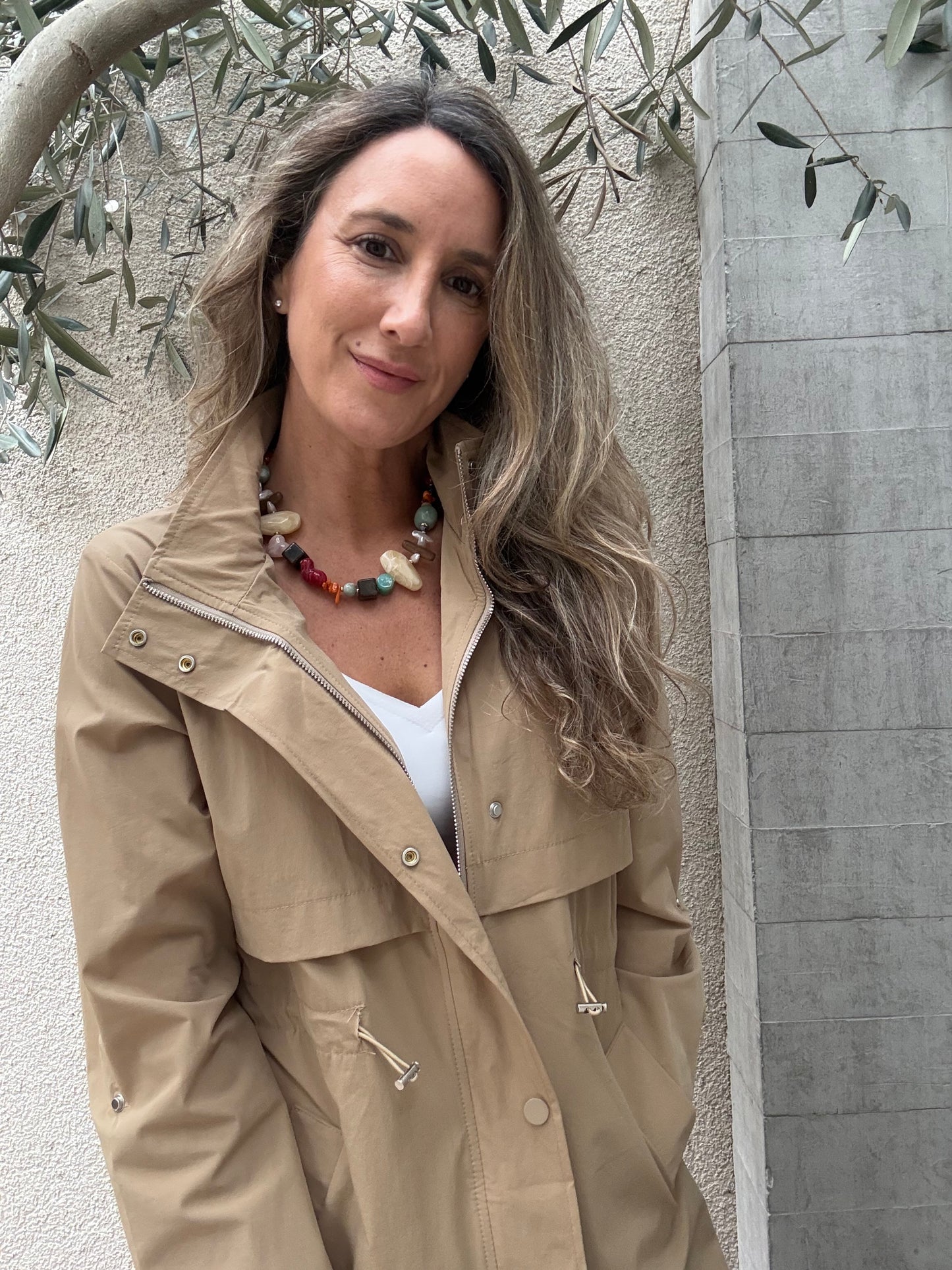 Trench Segovia beige