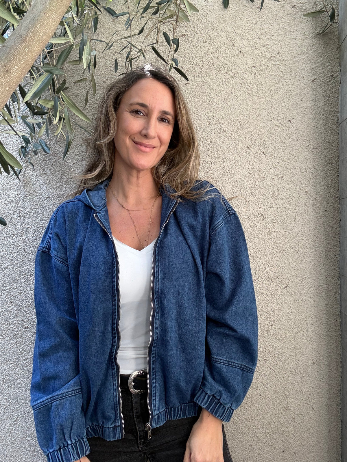 Chaqueta jeans azul