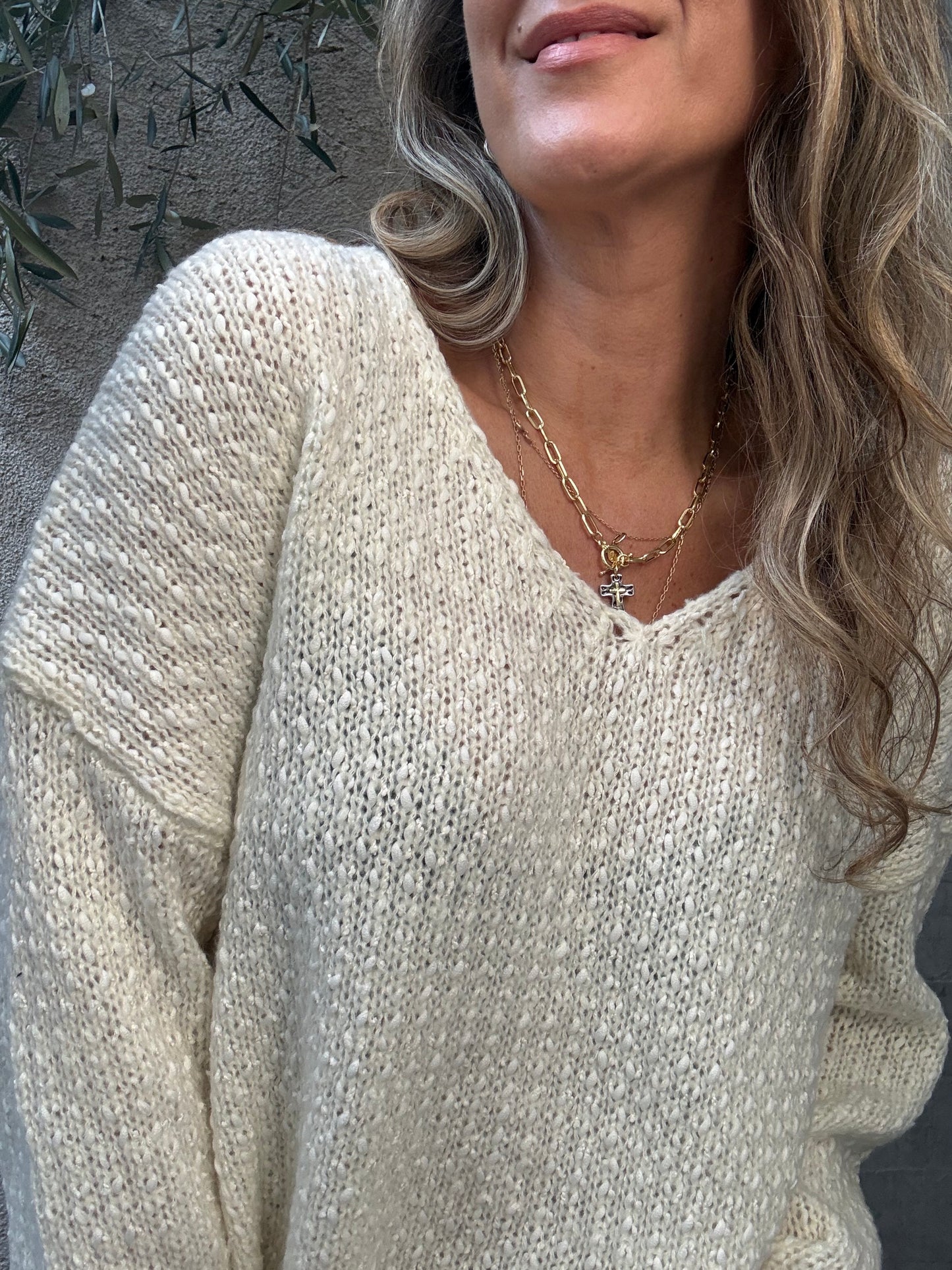 Sweater Llanes crudo