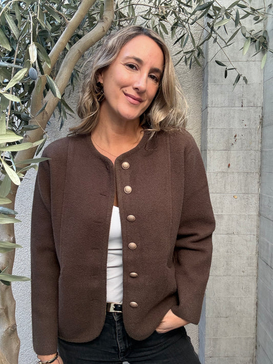 Chaqueta Palma Café