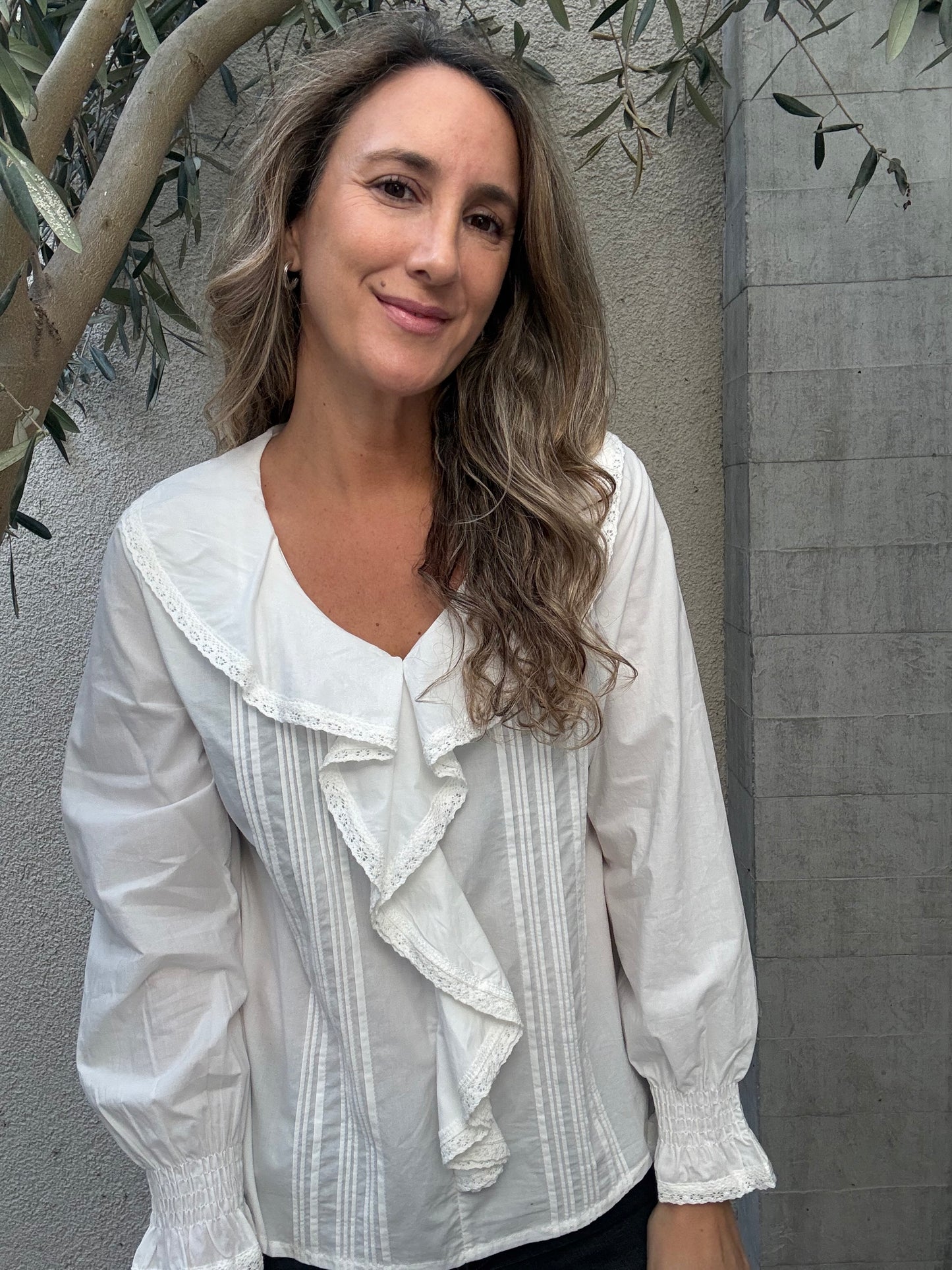 Blusa Ibiza blanca
