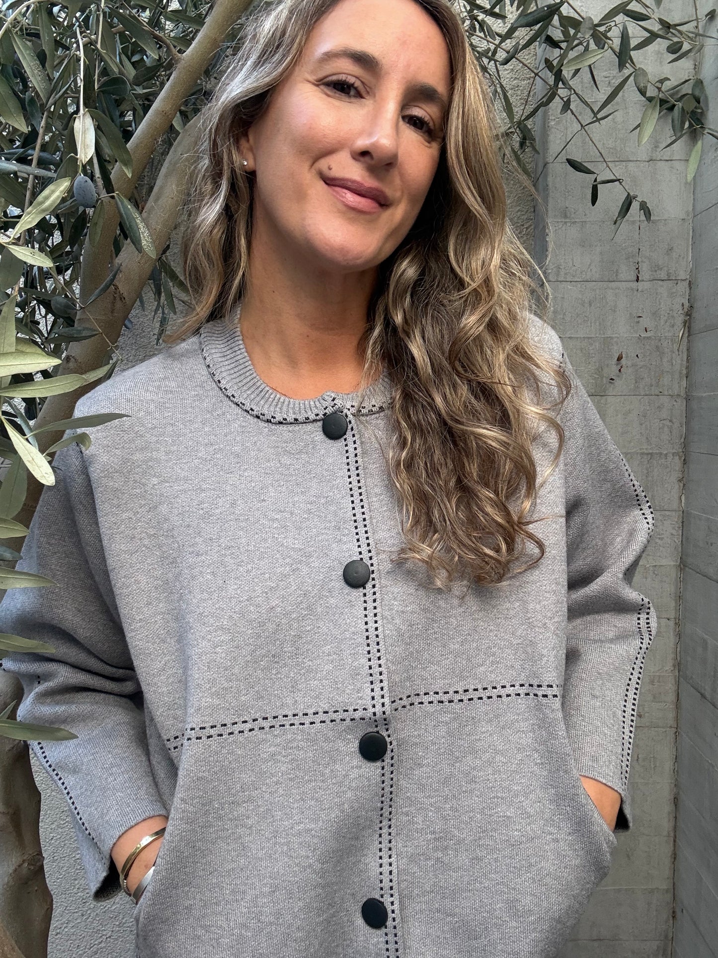 Chaqueta burgos gris