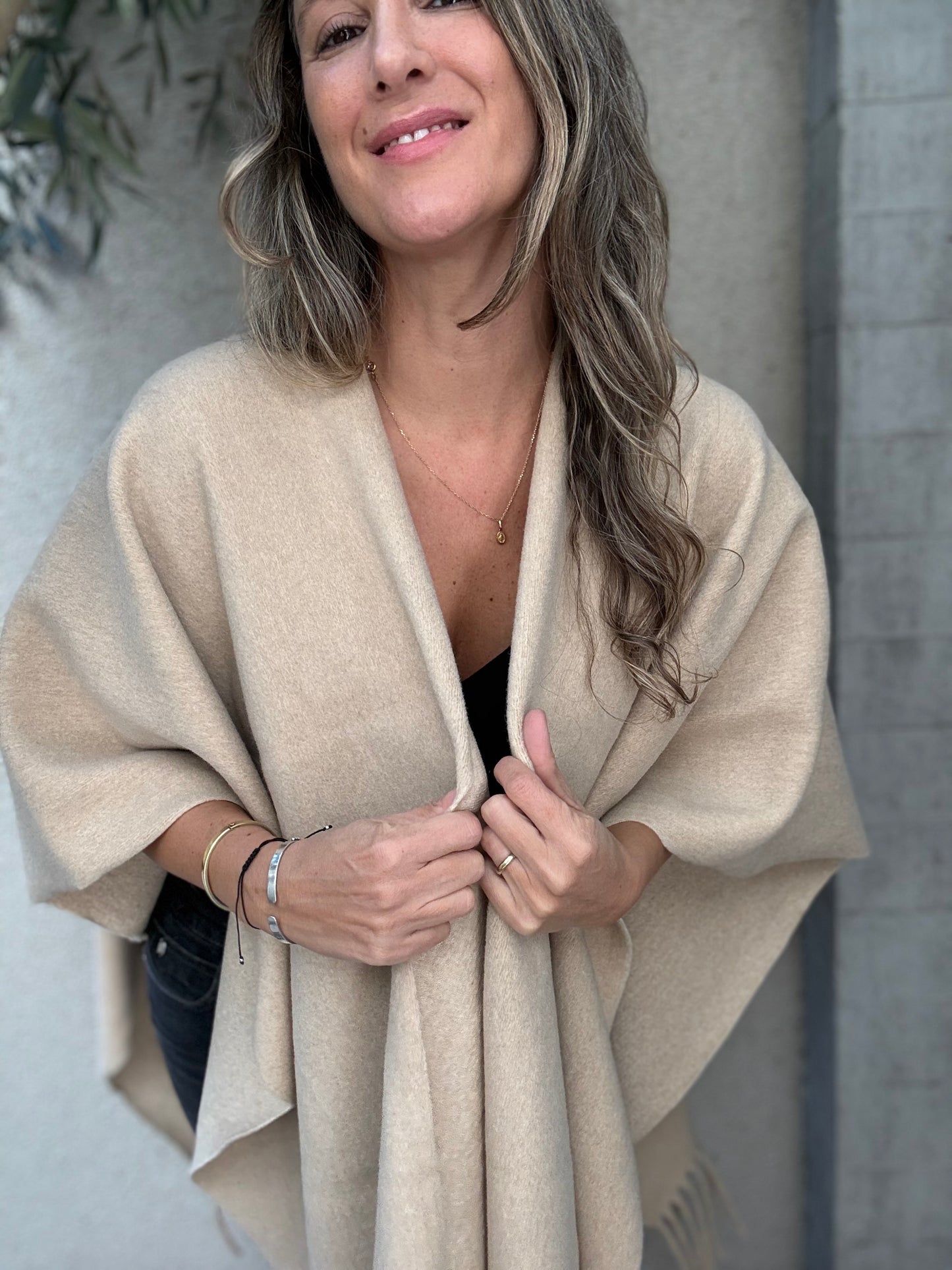Ruana beige
