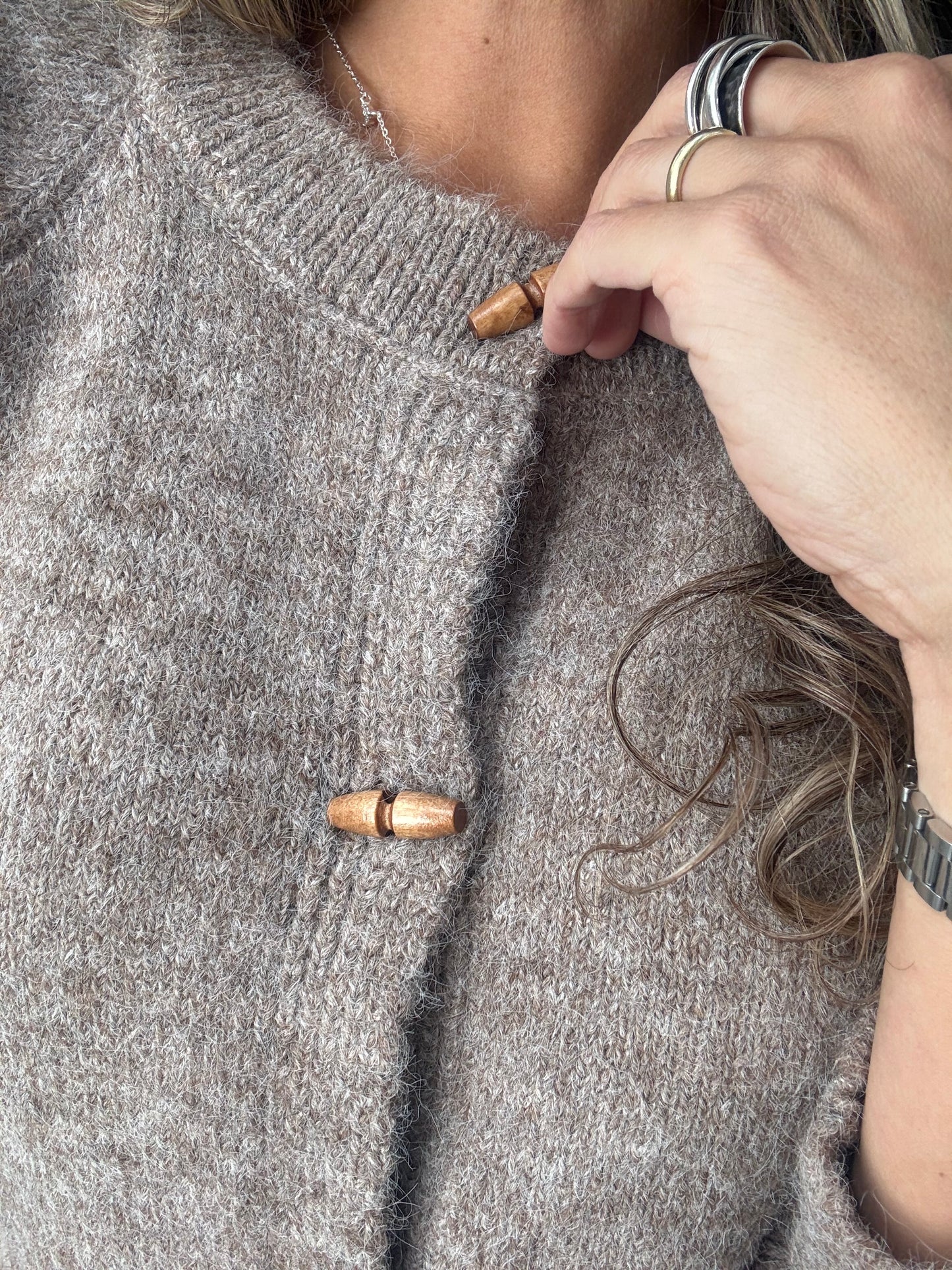 Chaleco jerez camel