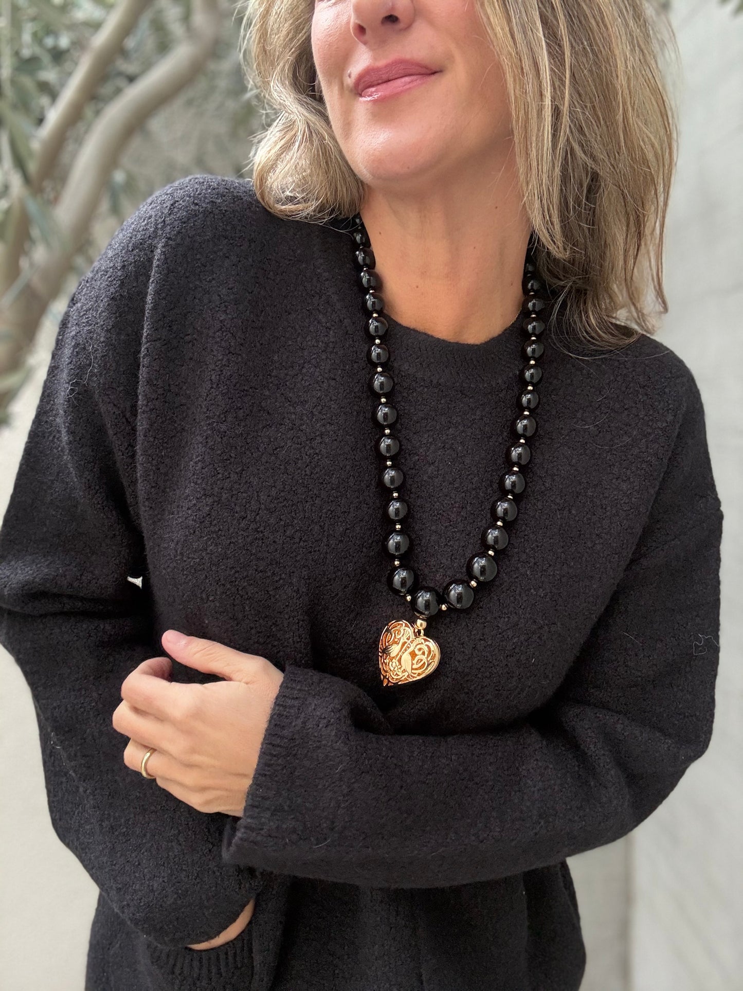 Sweater Santillana Negro