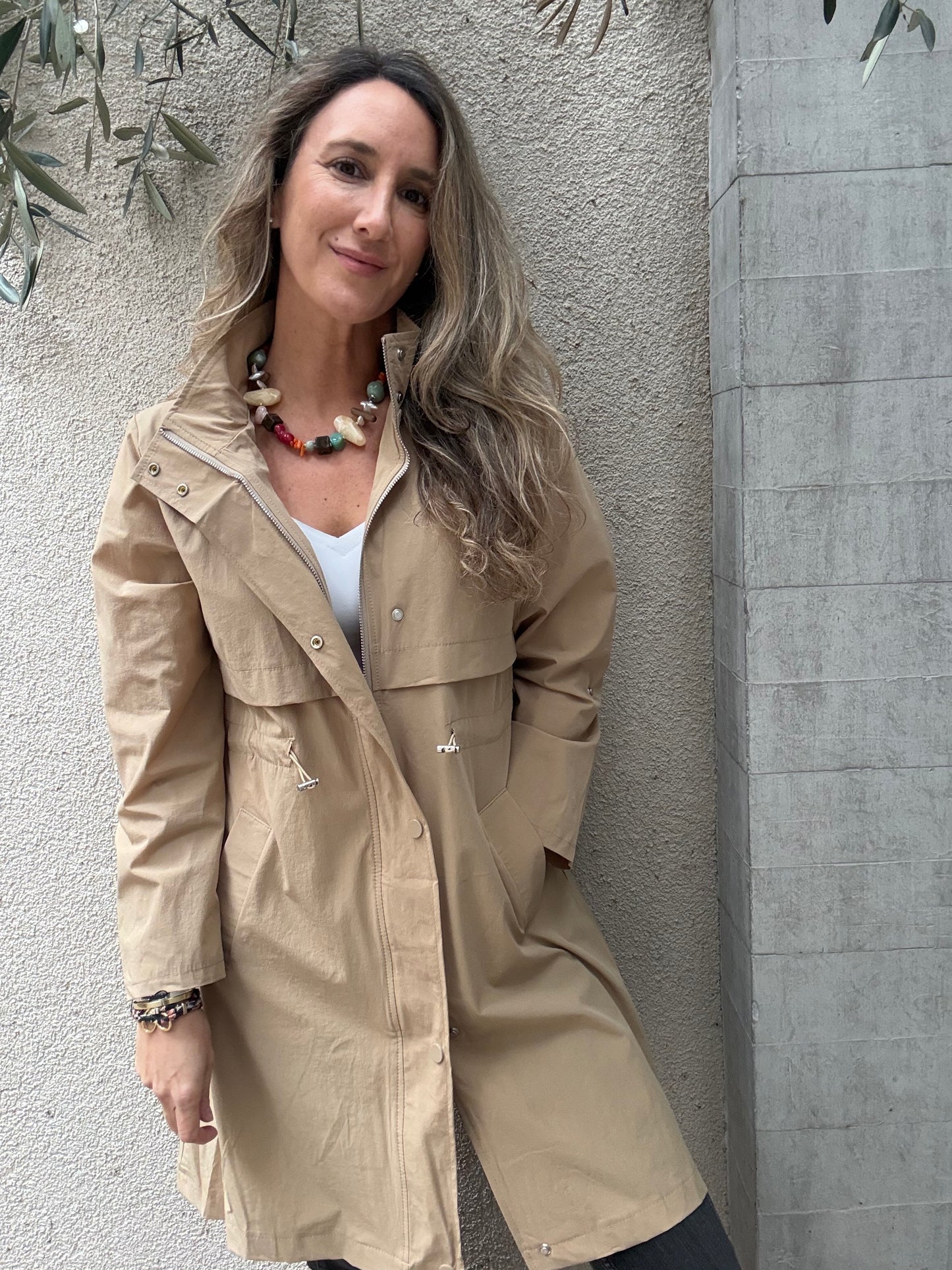 Trench Segovia beige