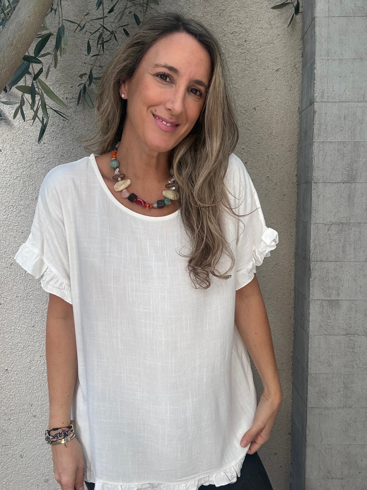 Polera Ibiza blanca