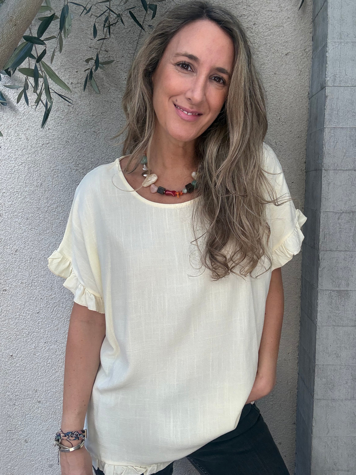 Polera Ibiza amarillo