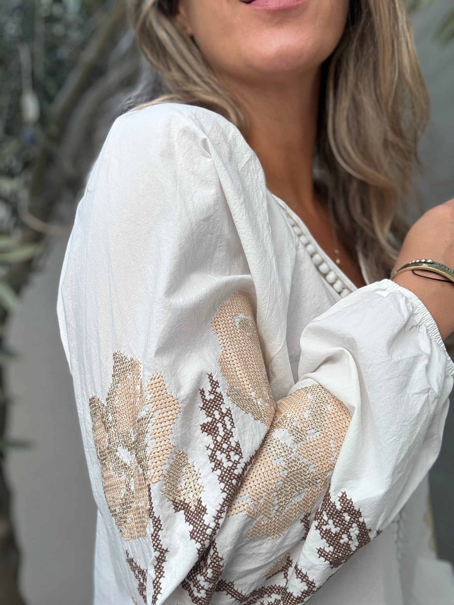 Blusa Oviedo blanca