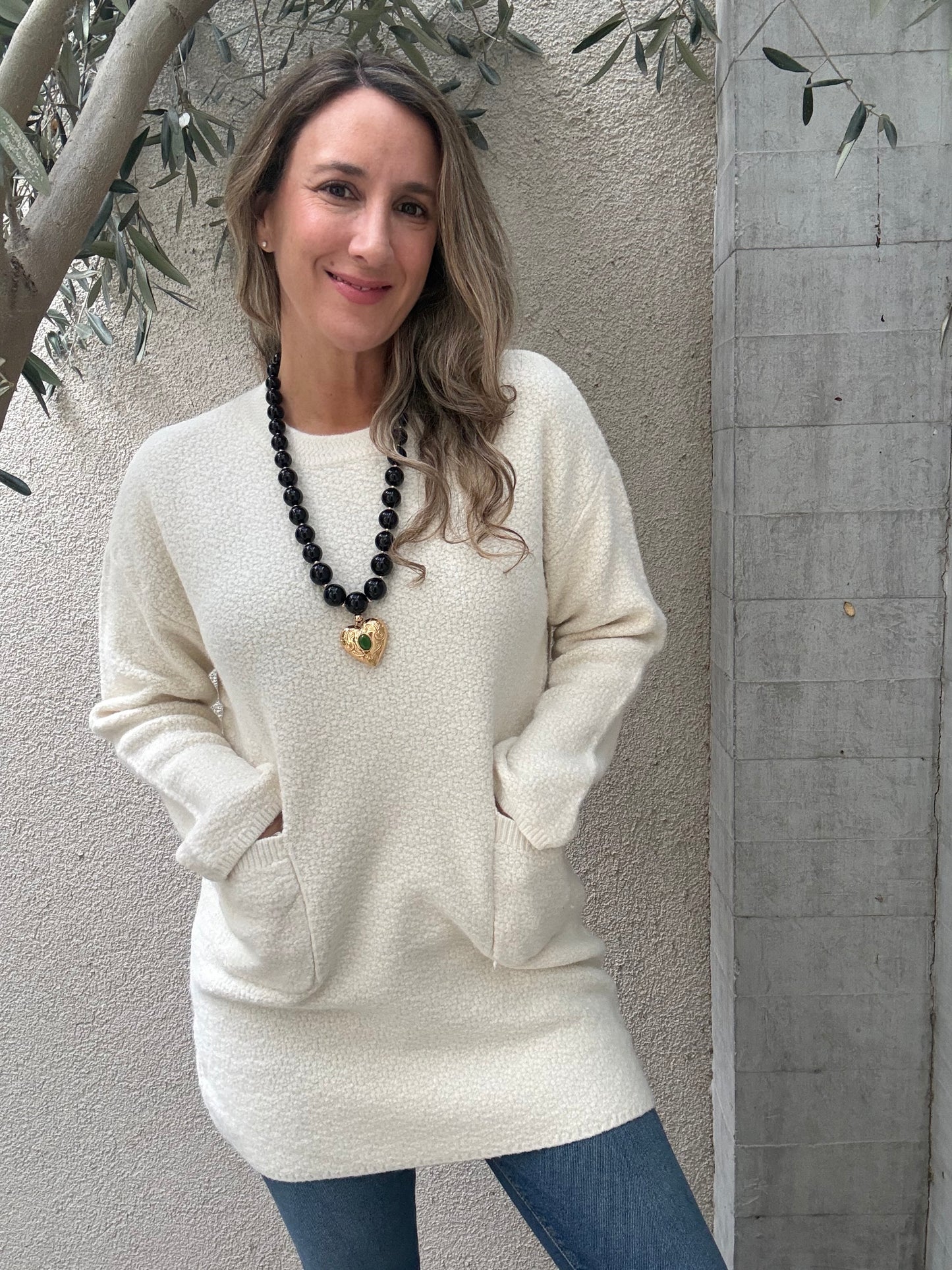 Sweater Santillana crudo