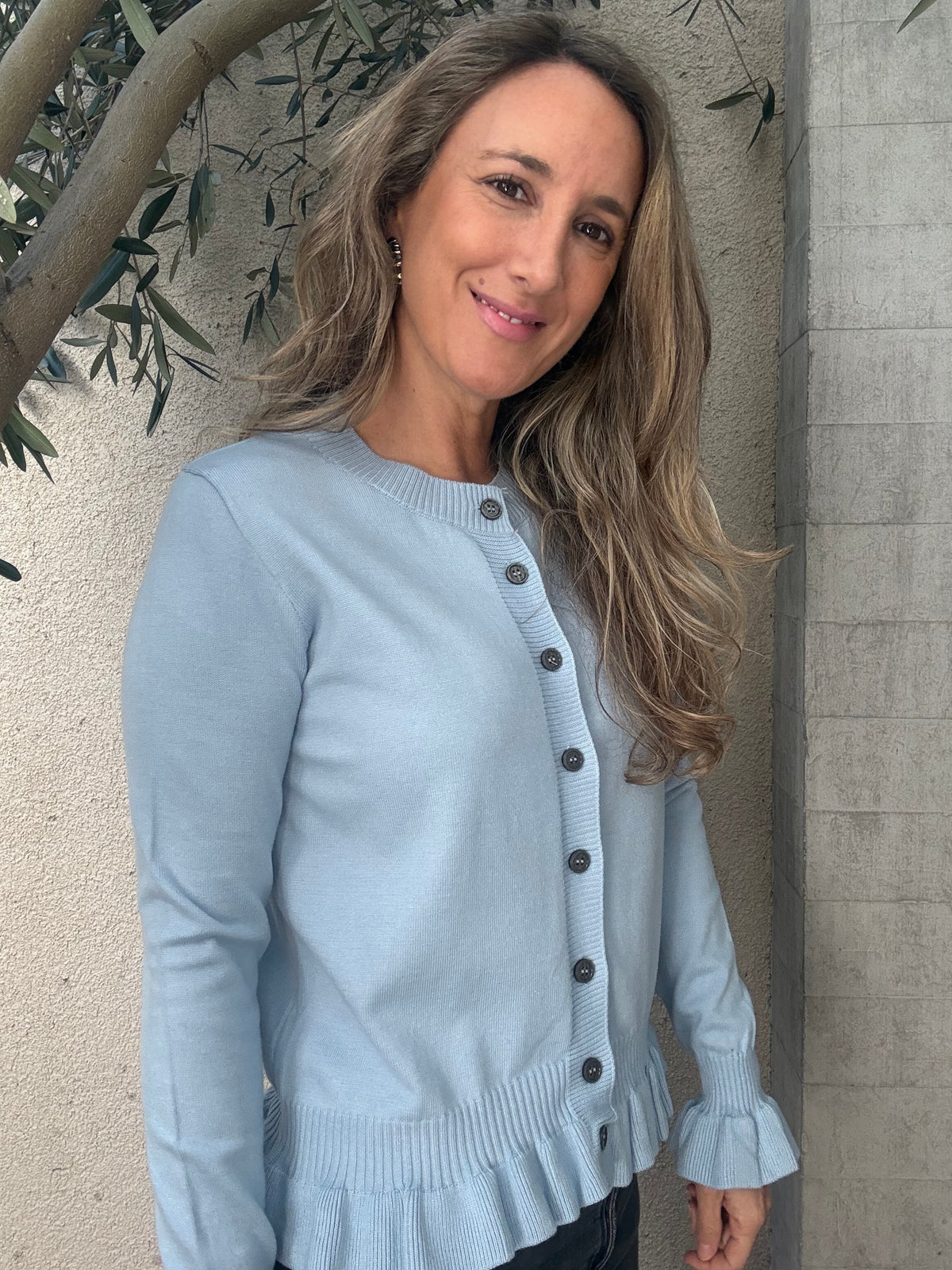 Chaleco Málaga Celeste