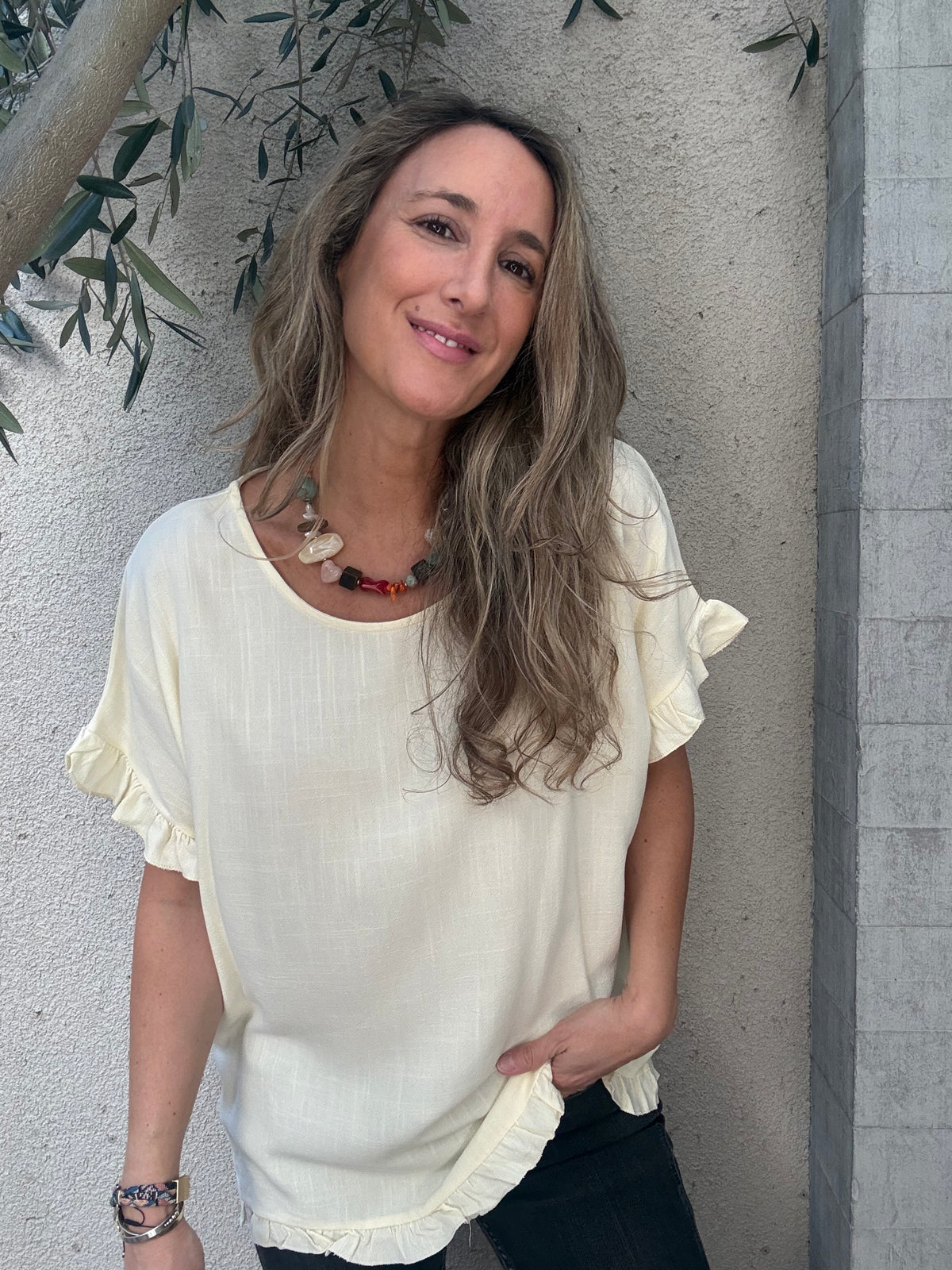 Polera Ibiza amarillo