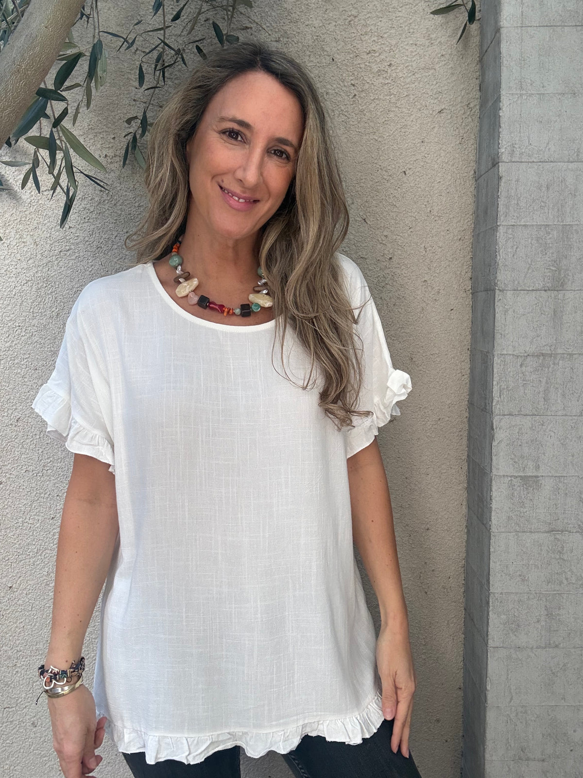 Polera Ibiza blanca