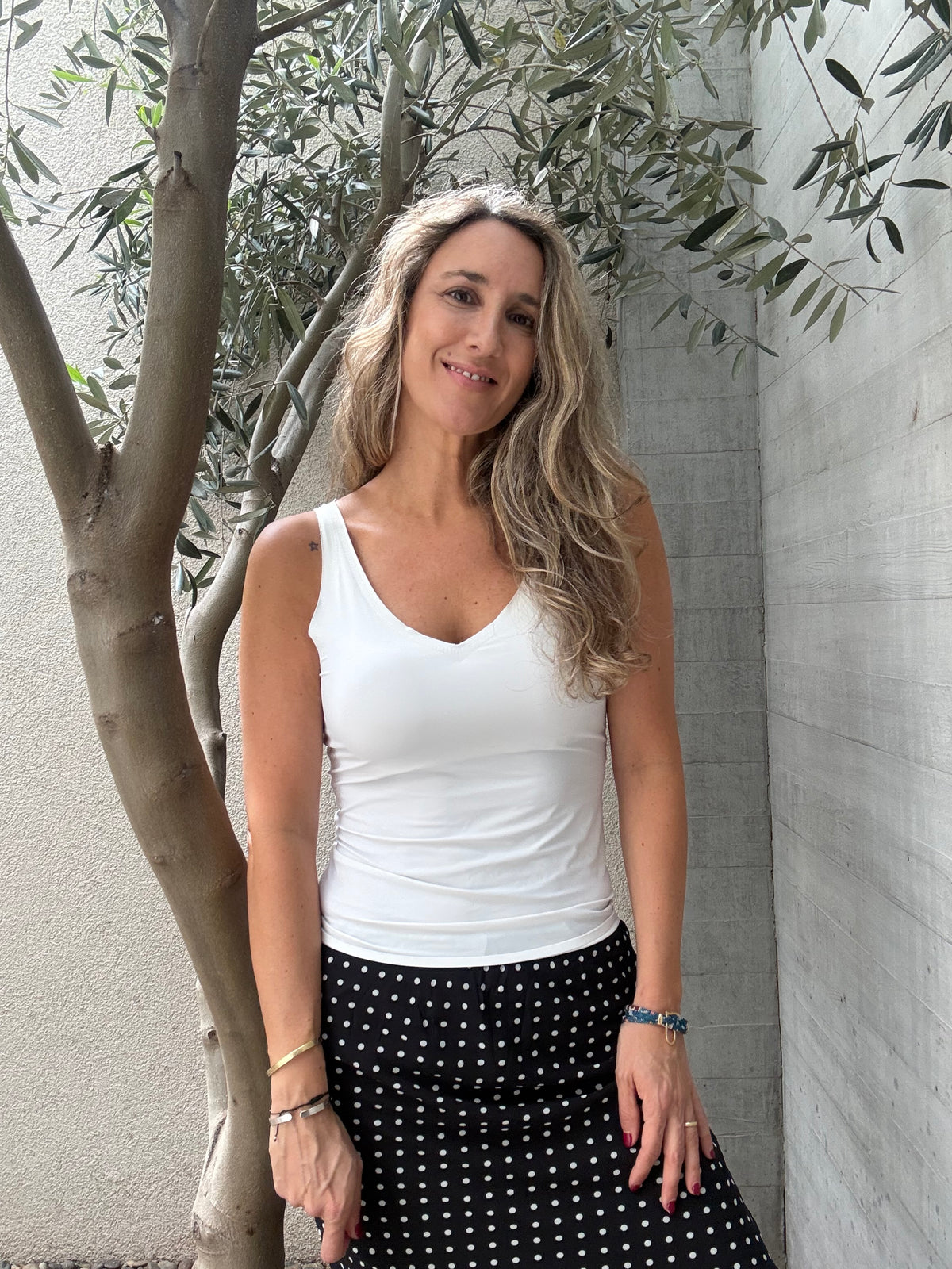 Falda lunares