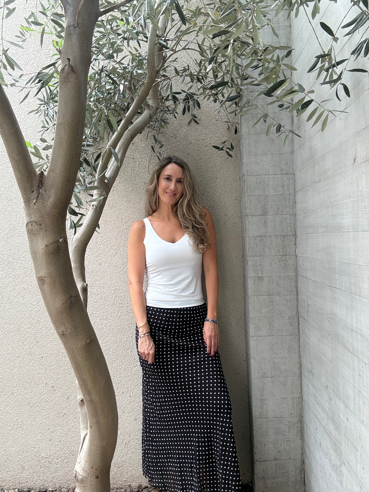 Falda lunares