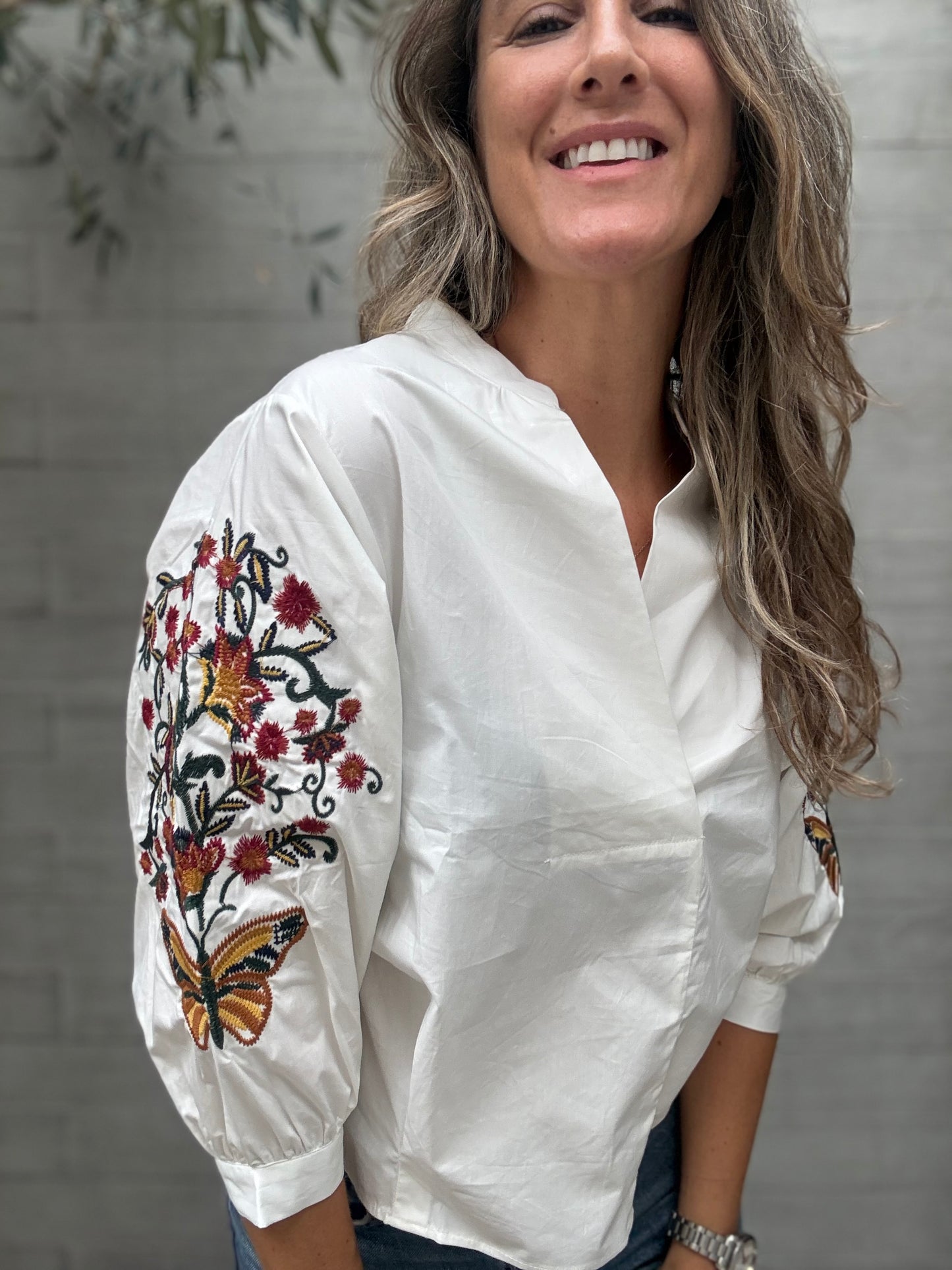 Blusa Frida blanca