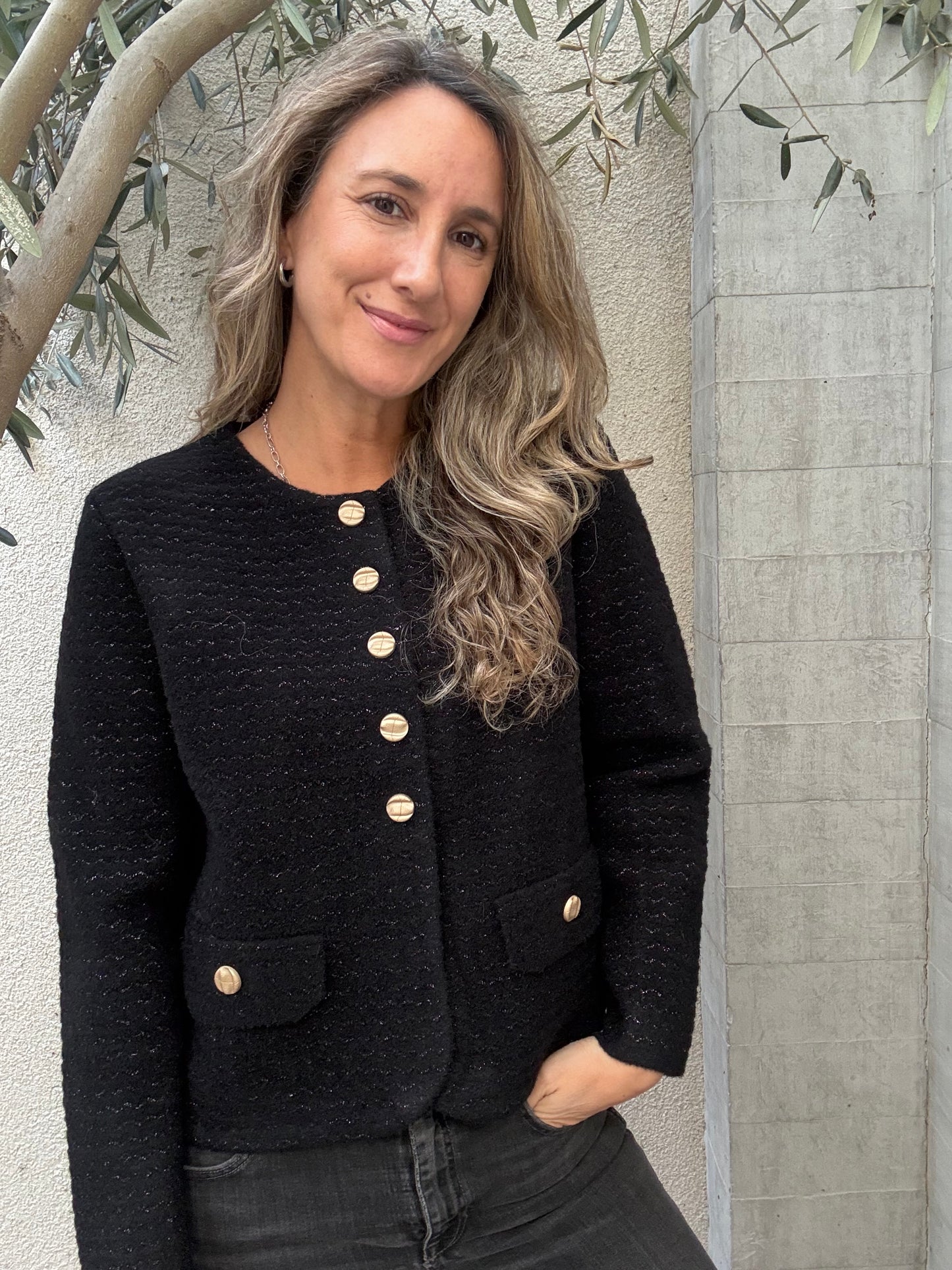 Chaleco/chaqueta Girona negro