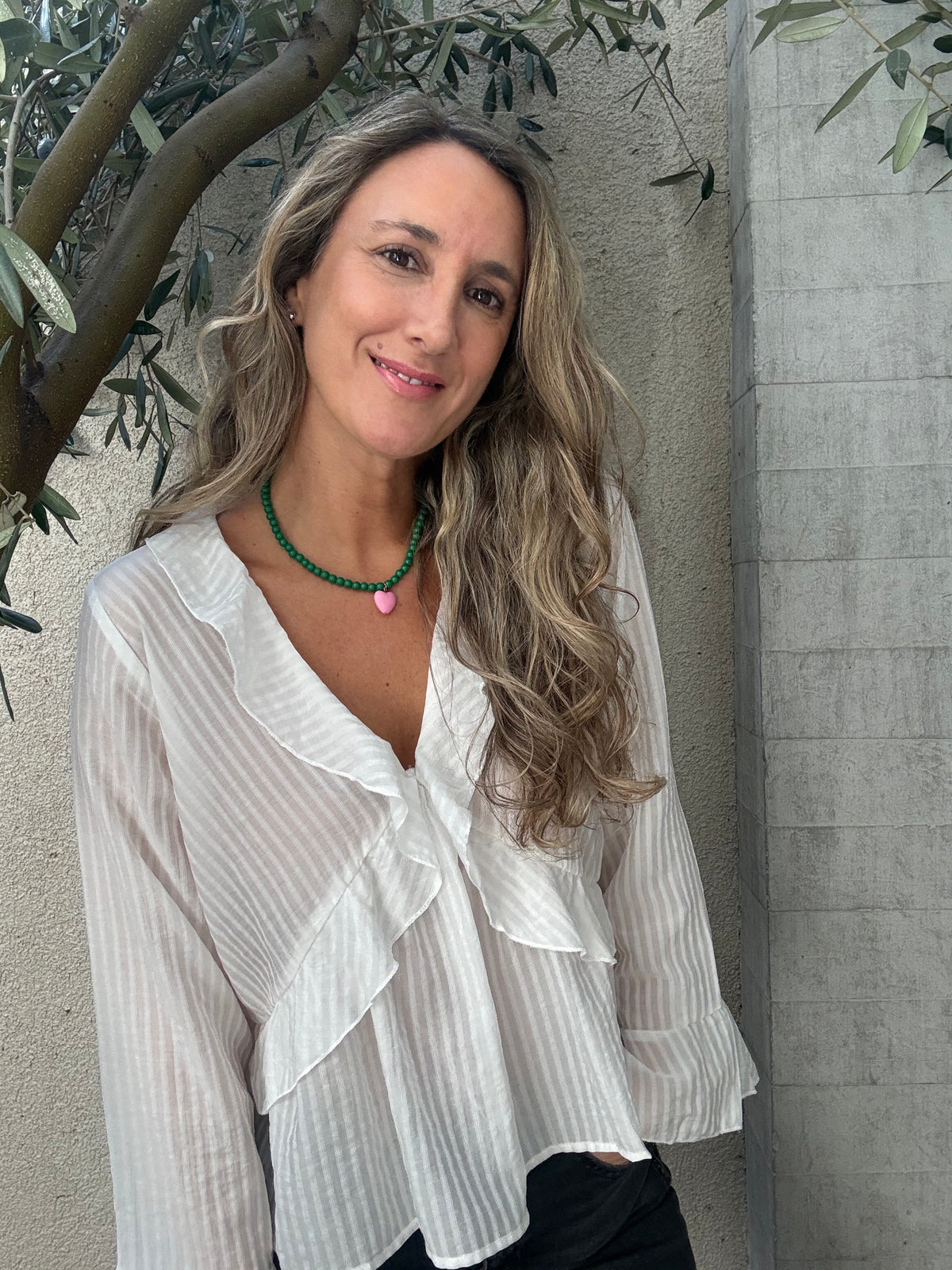 Blusa Portugal blanca