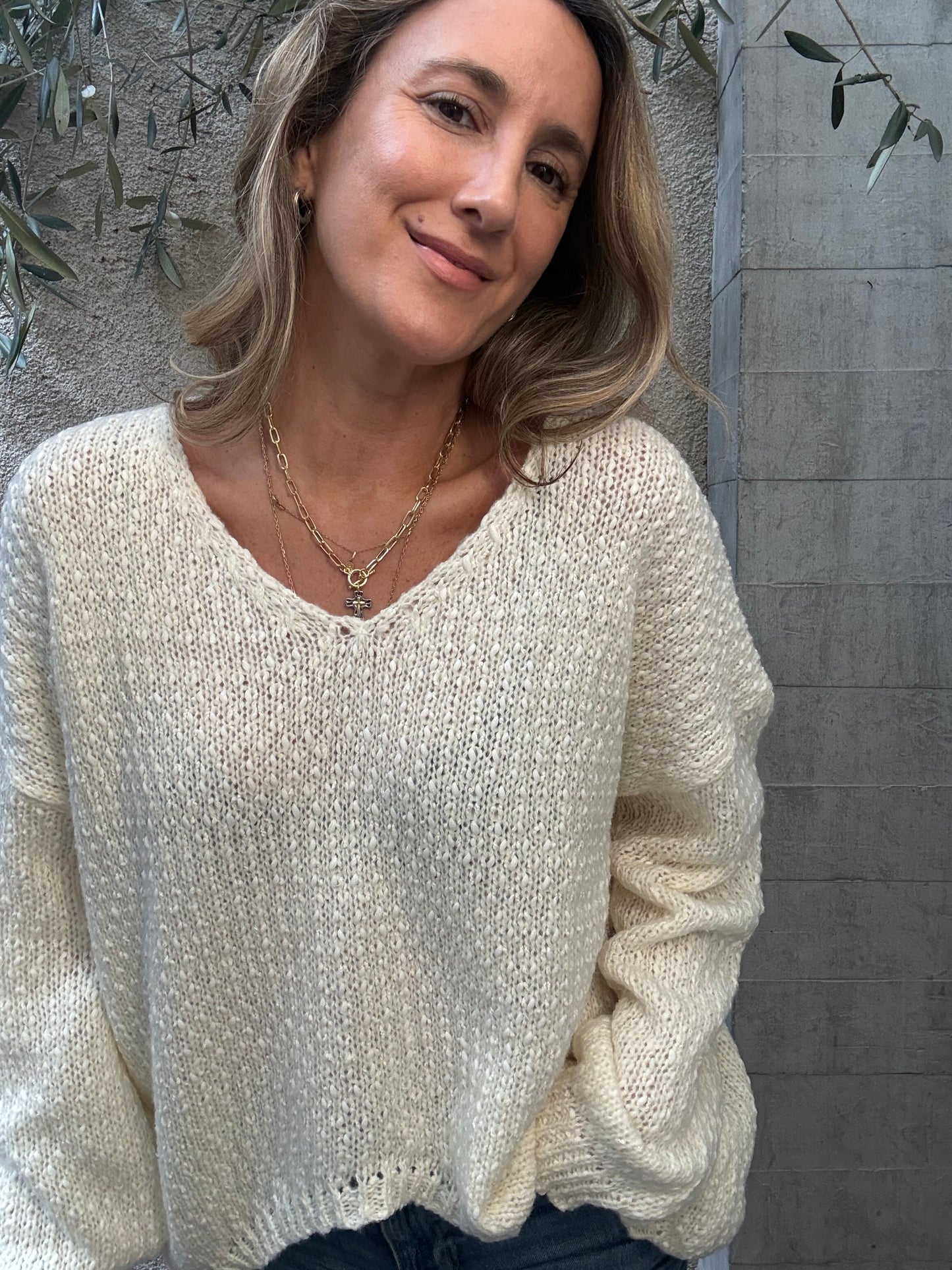 Sweater Llanes crudo
