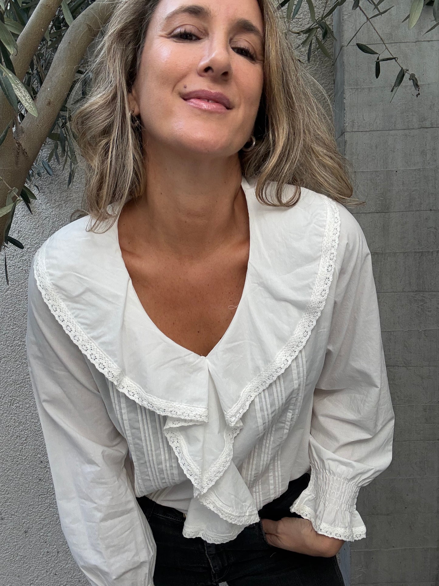 Blusa Ibiza blanca