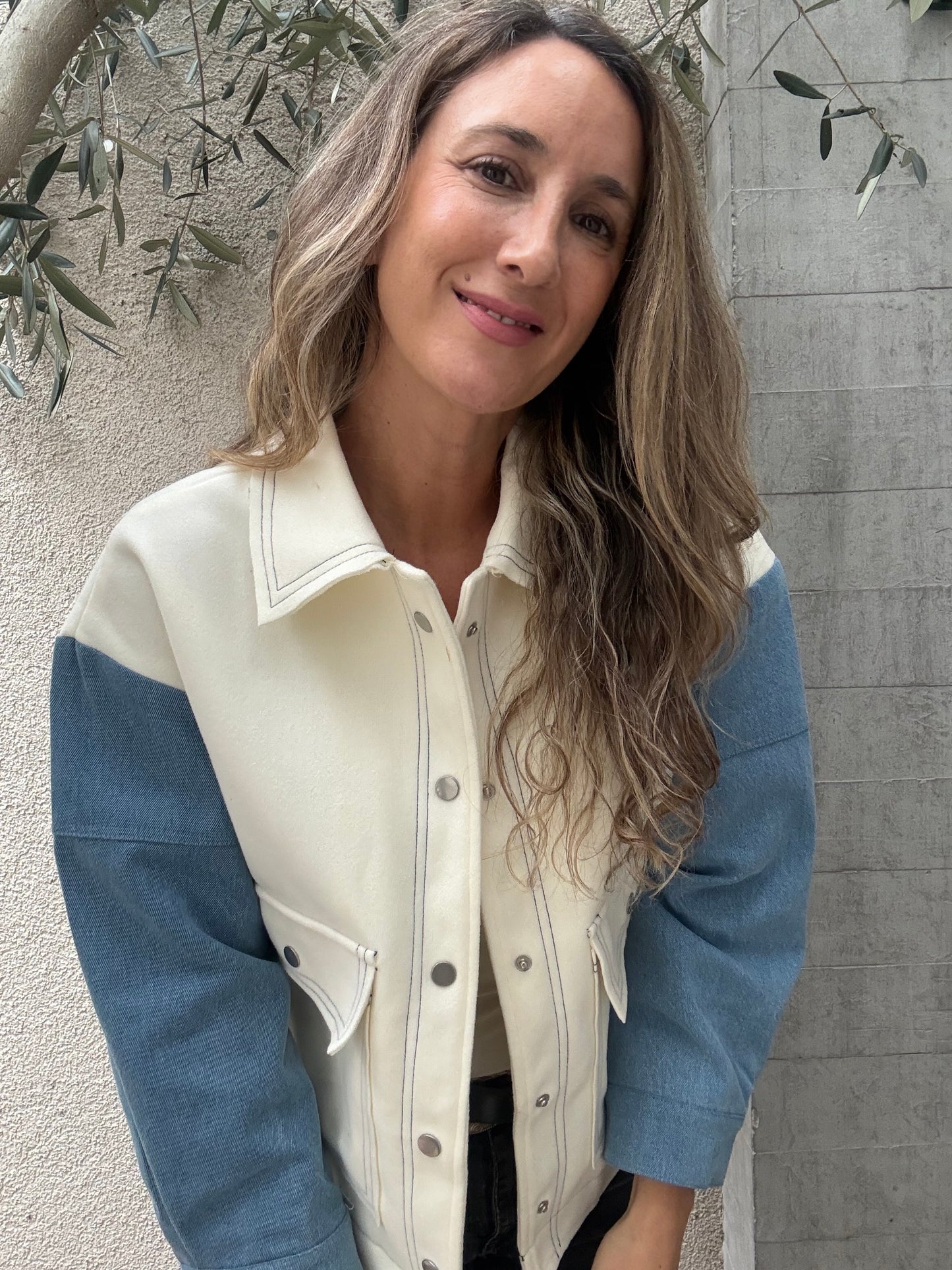 Sobrecamisa jeans